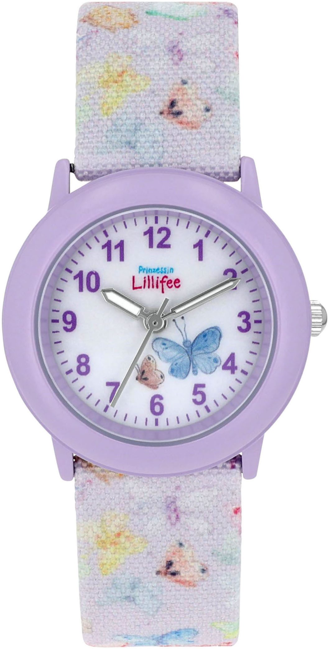 Prinzessin Lillifee Quarzuhr, Armbanduhr, Kinderuhr, Mädchenuhr, ideal auch als Geschenk