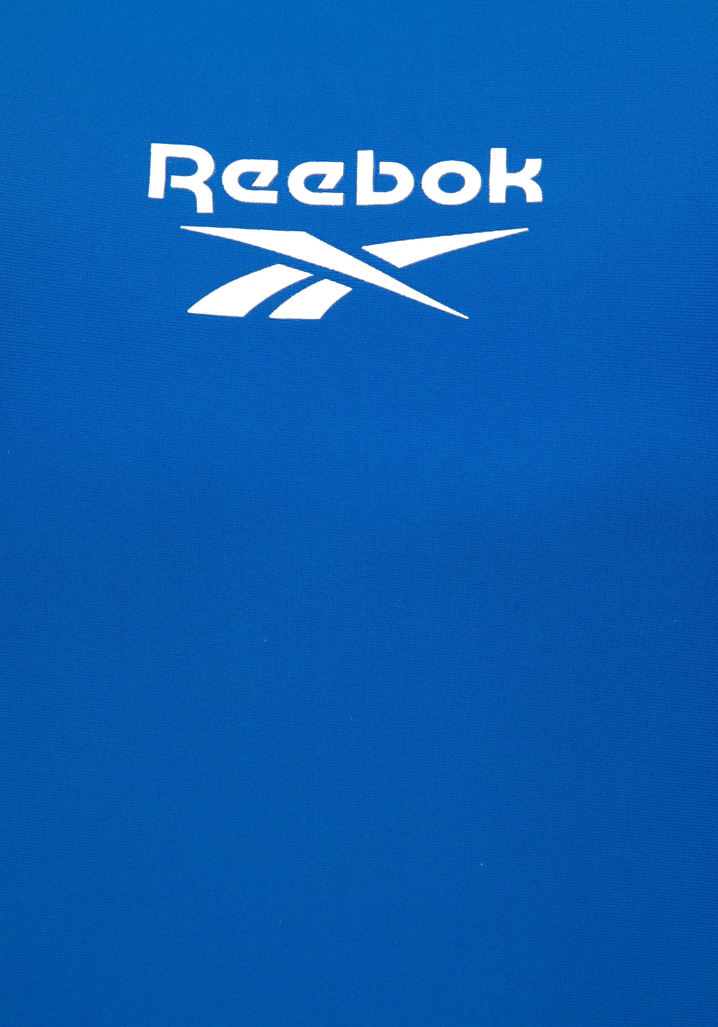 Reebok Badeanzug Adelia mit humble und blue am Logoschriftzug Rücken vorn