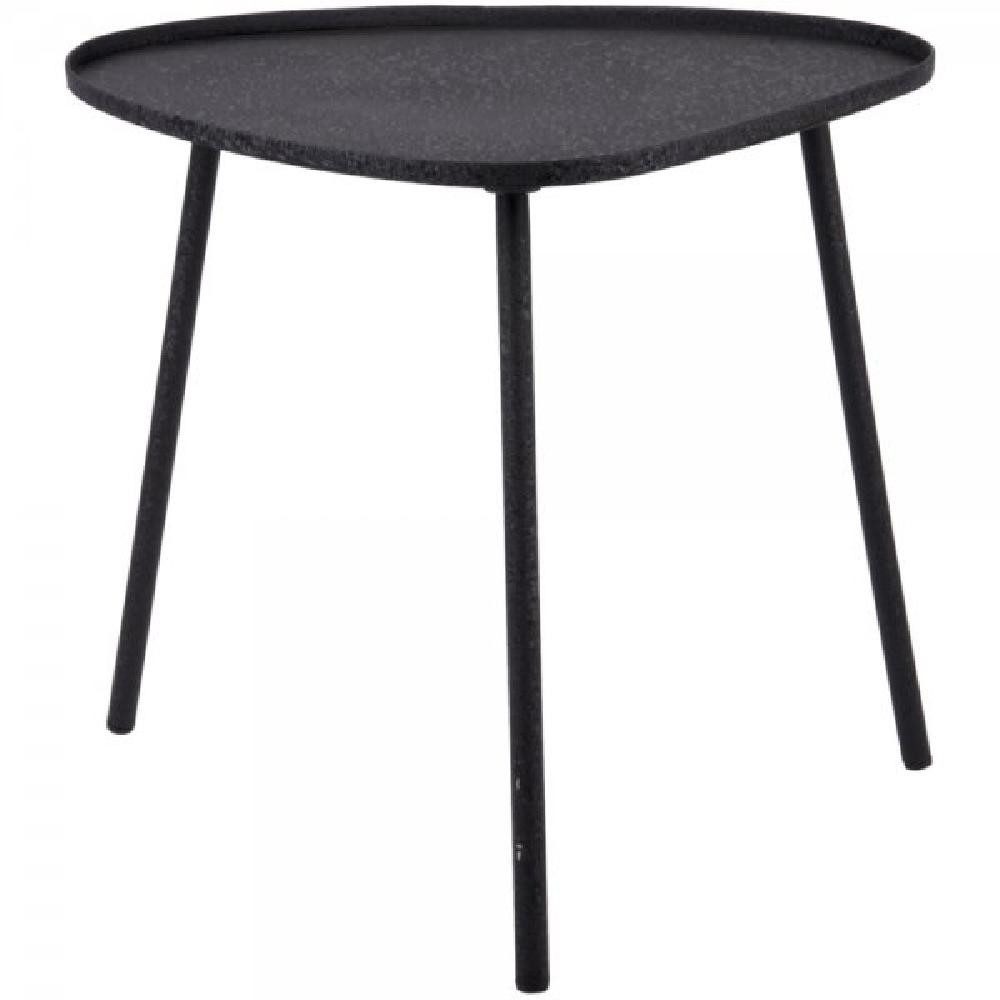 Leitmotiv Beistelltisch Beistelltisch Boaz Iron Textured Black (Large)