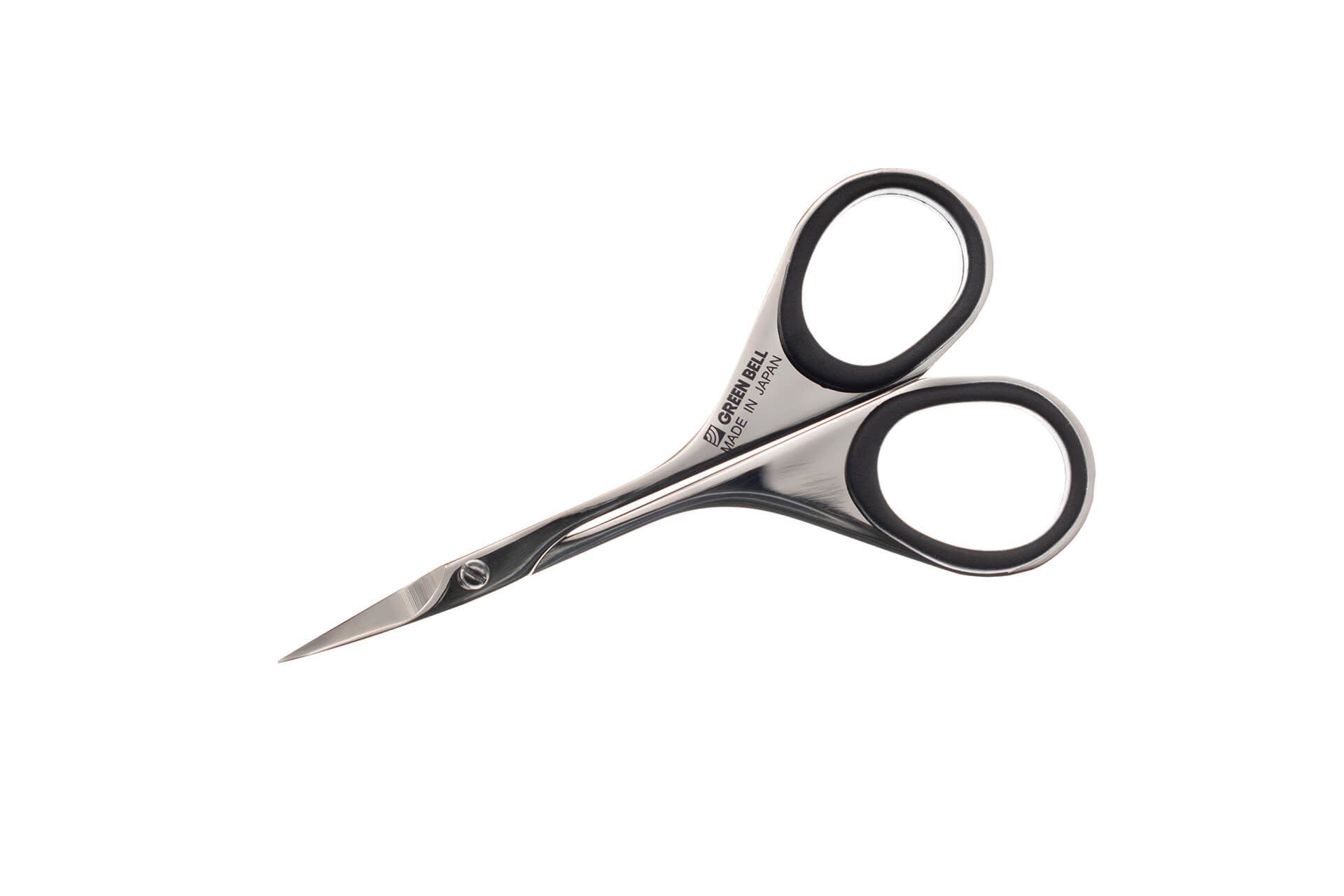 Seki EDGE Augenbrauenschere Edelstahl Kosmetikschere G-2112 9x4.2x0.4 cm, handgeschärftes Qualitätsprodukt aus Japan