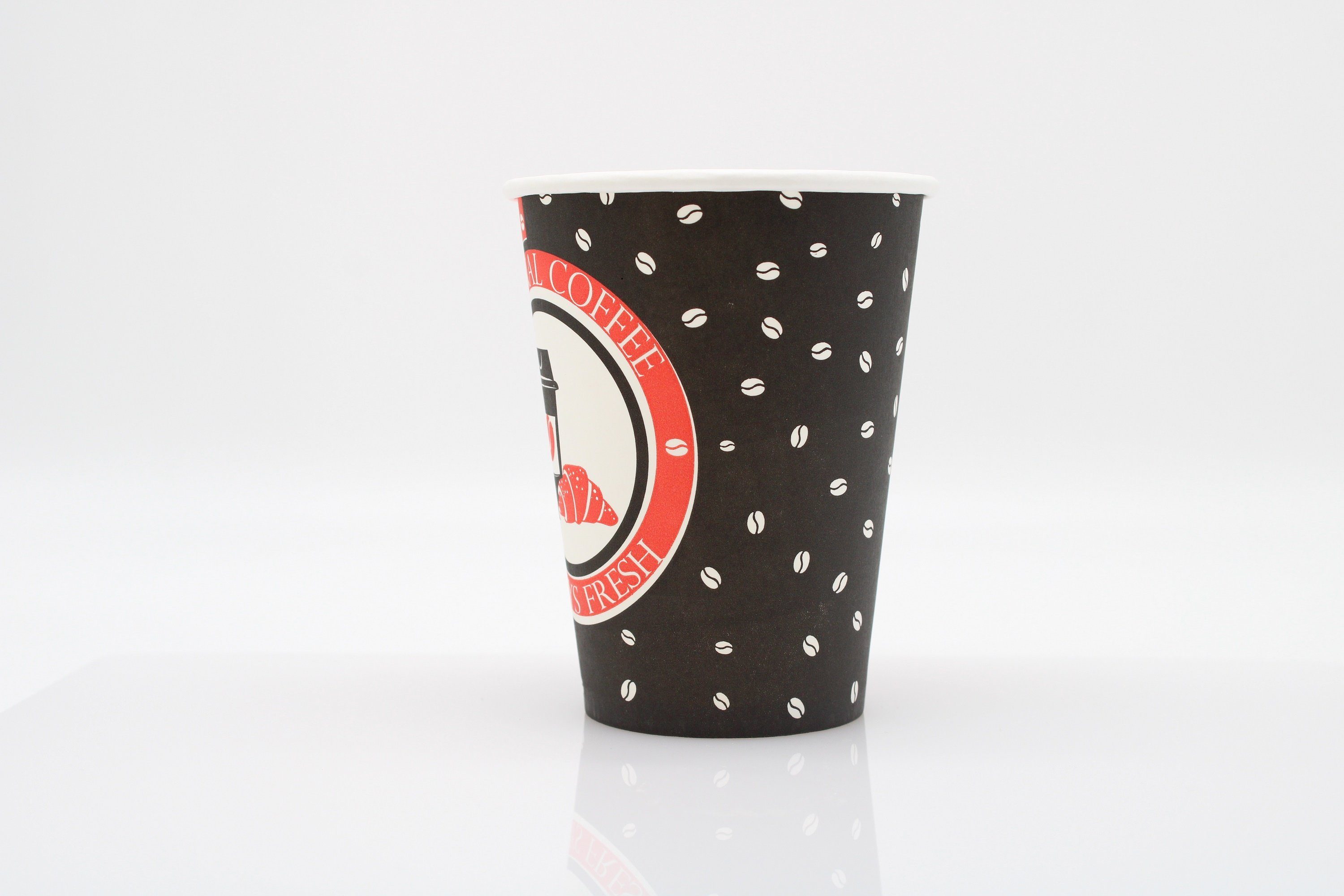 cofi1453 Coffee-to-go-Becher Kaffeebecher 340ml Fresh / beschichtet Always PE 12 oz