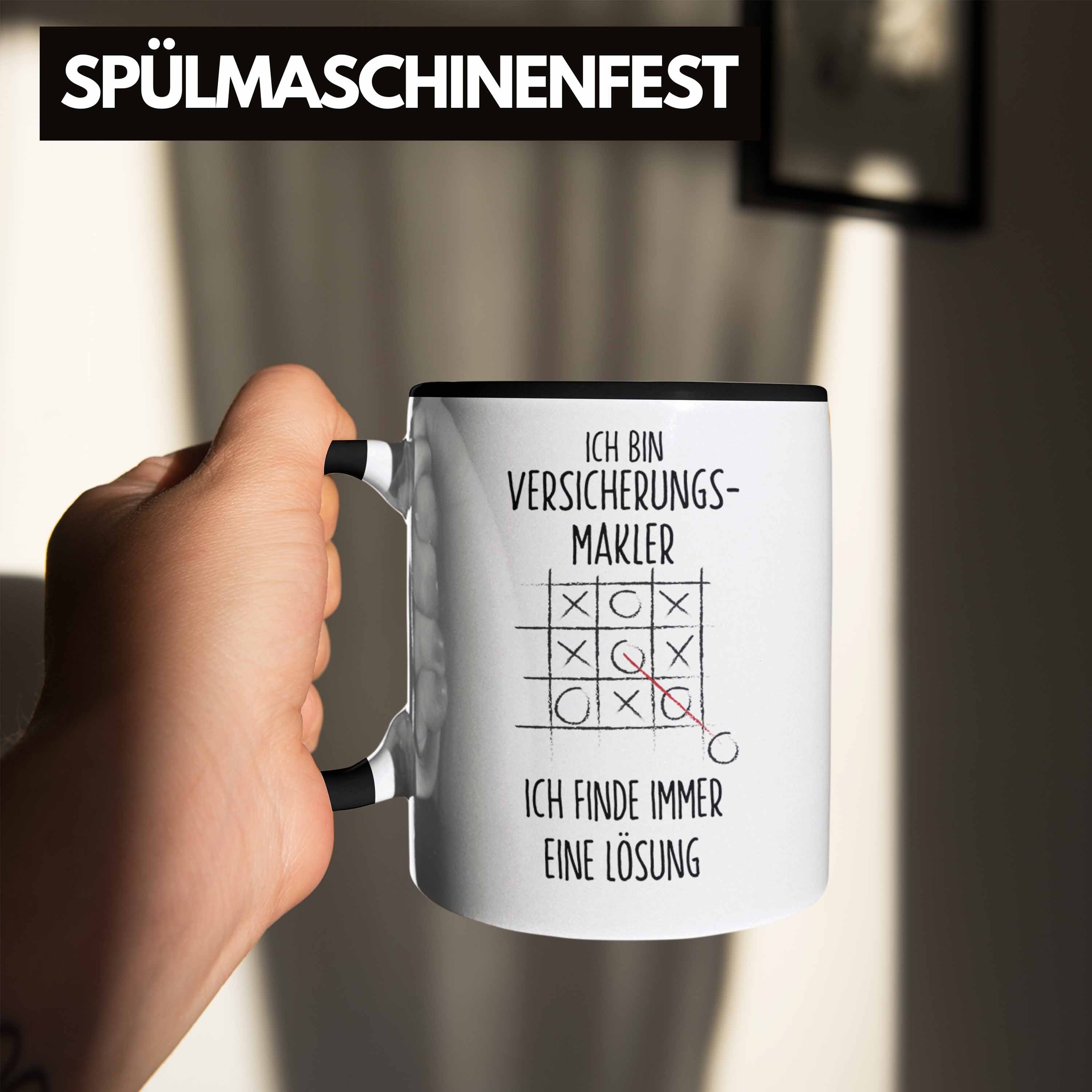 Versicherungsmakler Tasse Spruch Lustiger Tasse Ei Ich Immer Finde Schwarz Geschenk Trendation