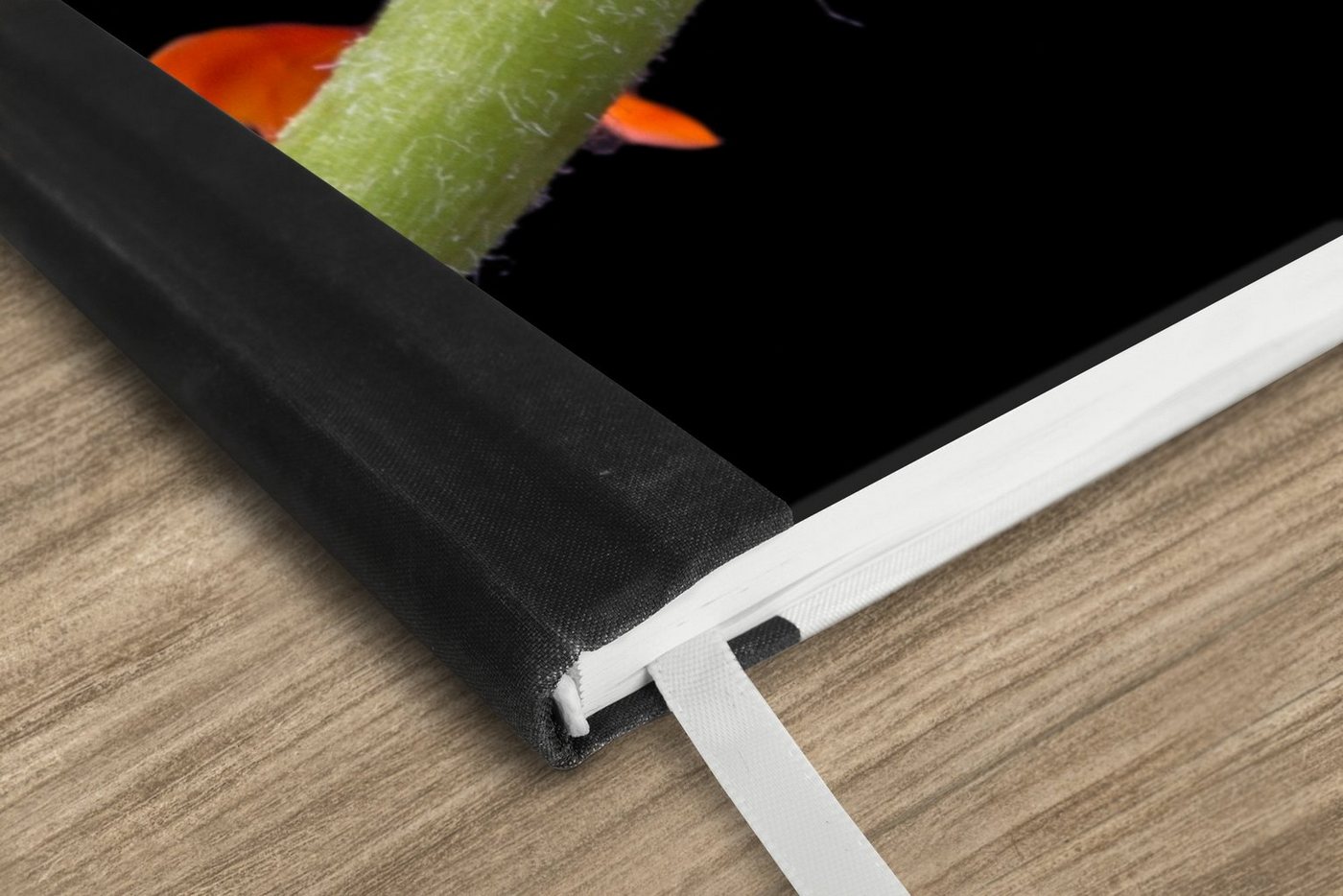 Thumbnail - MuchoWow Notizbuch Frosch - Pflanze - Schwarz, Notebook, Notizblock a5, Tagebuch, Journal Liniert