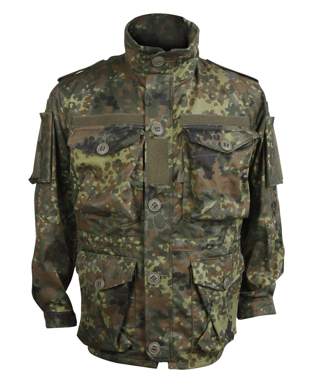 Leo Köhler Military-Jacke Einsatzkampfjacke leicht Flecktarn