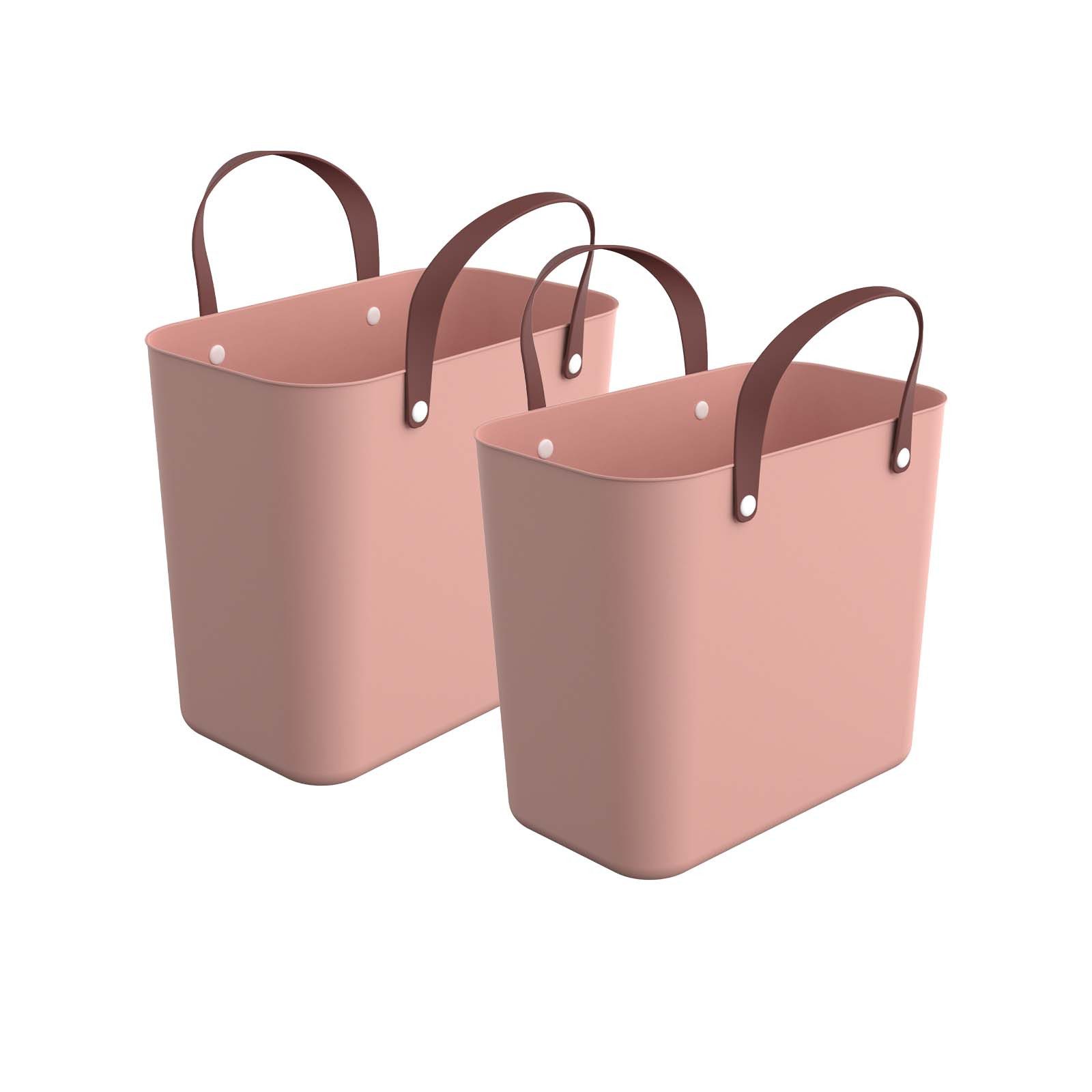 ROTHO Einkaufskorb Albula 2er-Set Einkaufskörbe Taschen 25l, 25 l