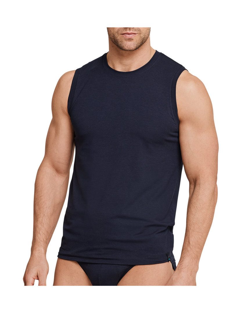 Schiesser Unterziehshirt Long Life Soft (Doppelpack) Single Jersey Qualität