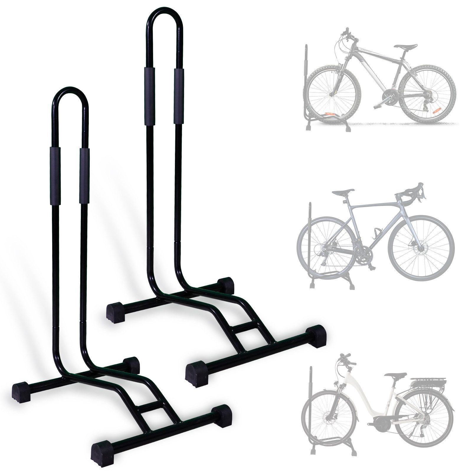 CCLIFE Fahrradständer Fahrradständer Boden Radständer