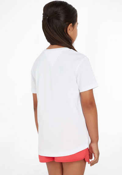 Tommy Hilfiger T-Shirt & Sweatbermudas ESSENTIAL TEE SHORT SET (Set, 2-tlg) mit Tommy Hilfiger Logo-Schriftzug