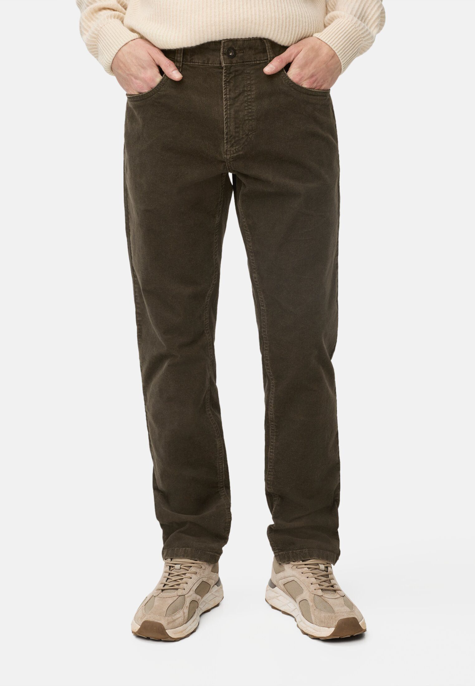 camel active Chinos Hose aus Baumwollmix (1-tlg) günstig online kaufen