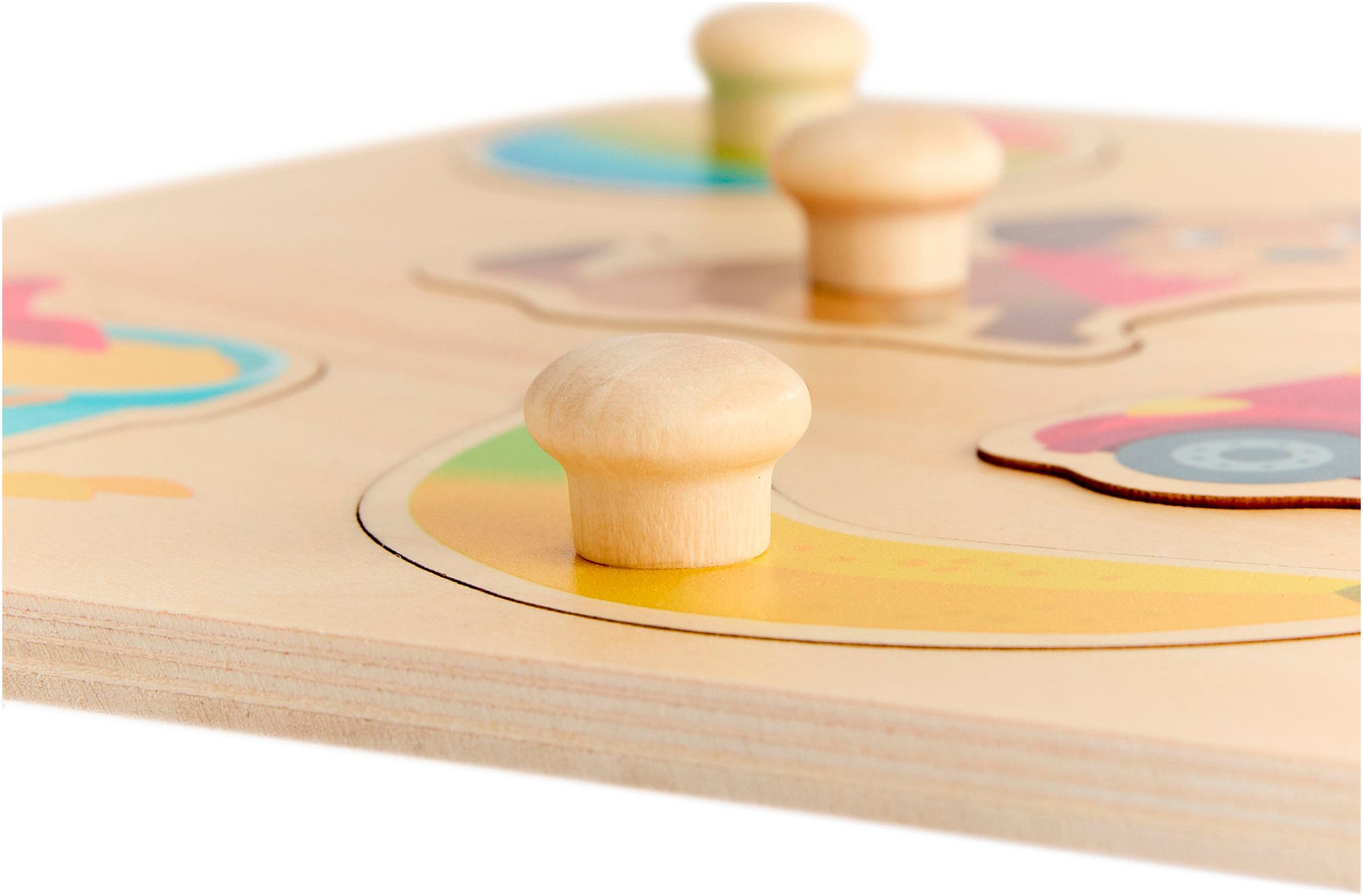 Haba Steckpuzzle Erste Wörter, Puzzleteile