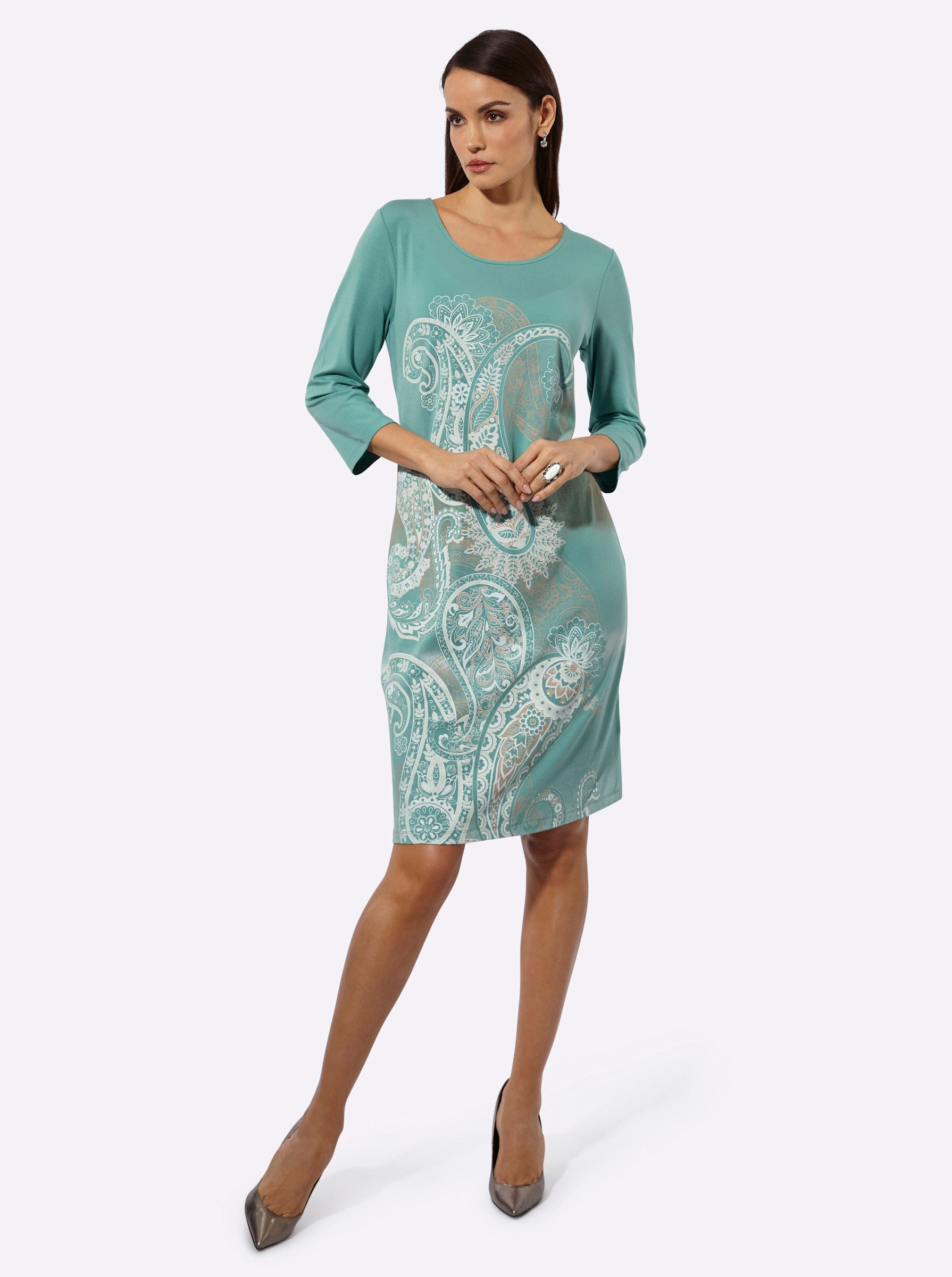 creation L Etuikleid Modal-Jerseykleid 3/4-Arm günstig online kaufen