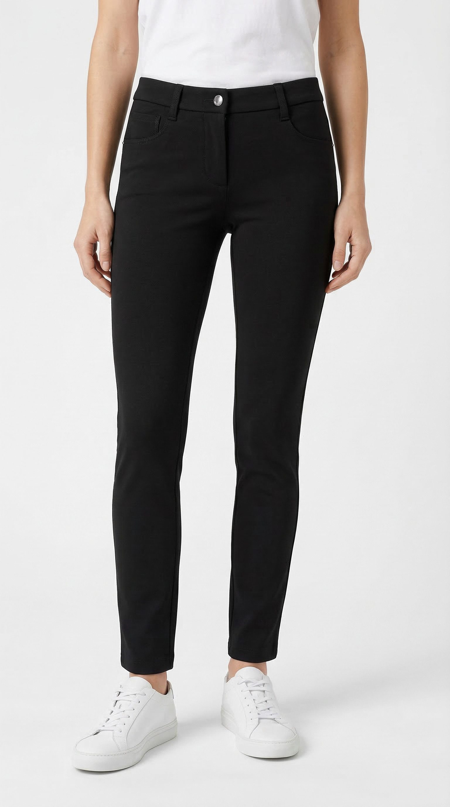 MAC Stoffhose SLIM Sommerhose im Five-Pocket Style