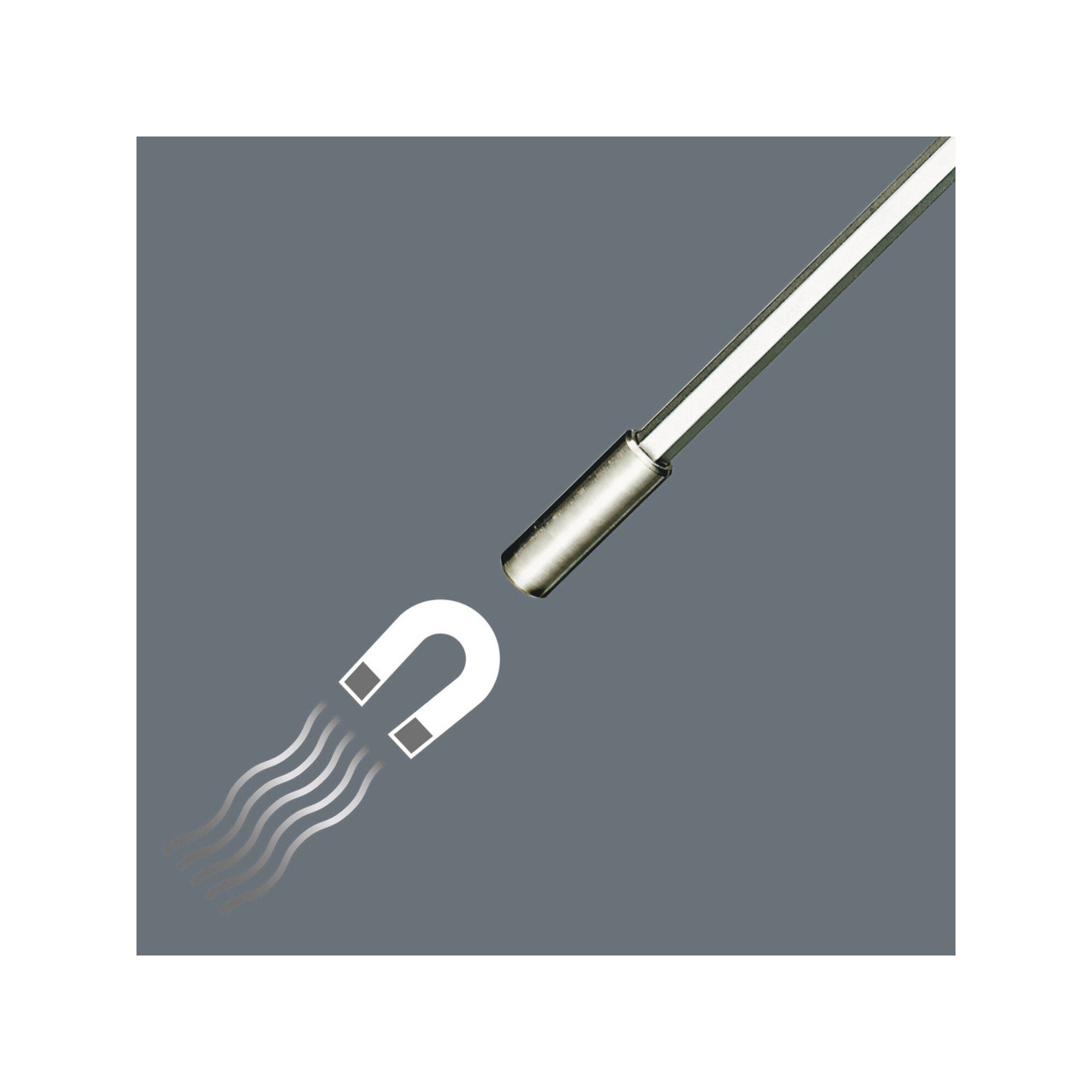 Wera Ratsche Wera 812/1 Bits-Handhalter, mit starkem Dauermagnet, 1/4" x 120 mm