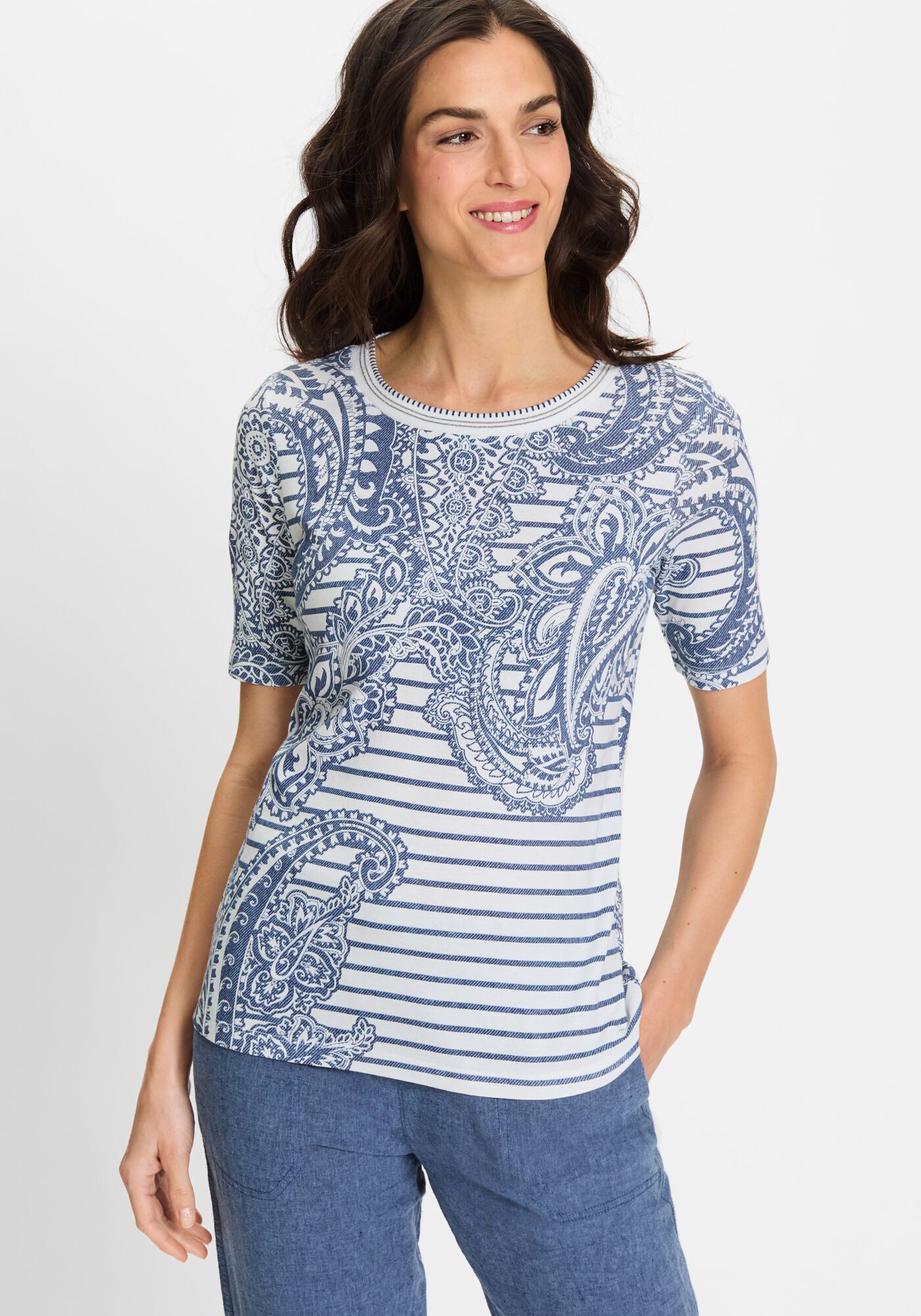 Rundhalsshirt