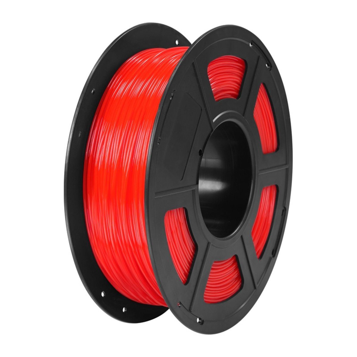 ANYCUBIC Filament Anycubic TPU-Filament (transparentes Rot) 1 kg