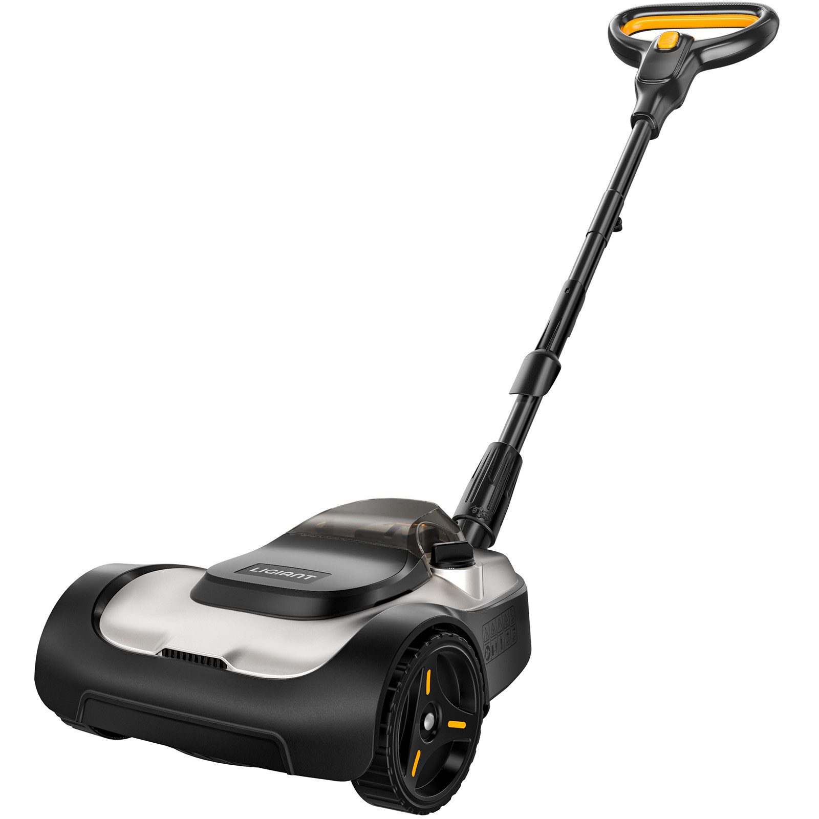 LIGIANT Akkurasenmäher 20V mit 22 cm Schnittbreite & bürstenlosem Motor, 22.86 cm Schnittbreite, Leichter 4,2 kg Rasenmäher mit 4,0Ah Akku für kleine Gärten