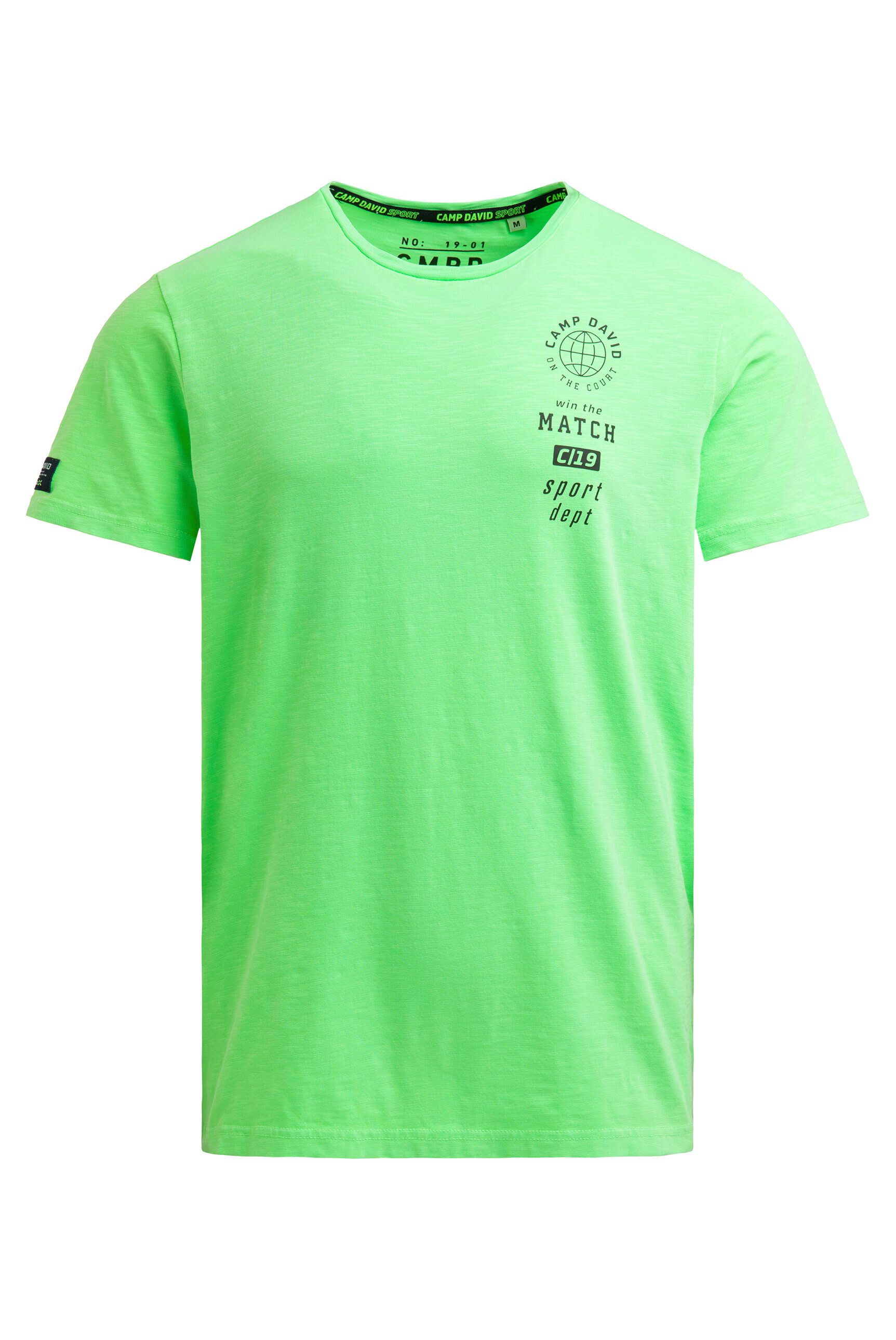 CAMP DAVID Rundhalsshirt