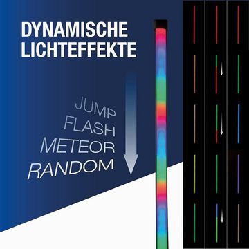 REV LED Discolicht Tablelight, Tischleuchte, TV, LED fest integriert, RGB, musikgesteuert