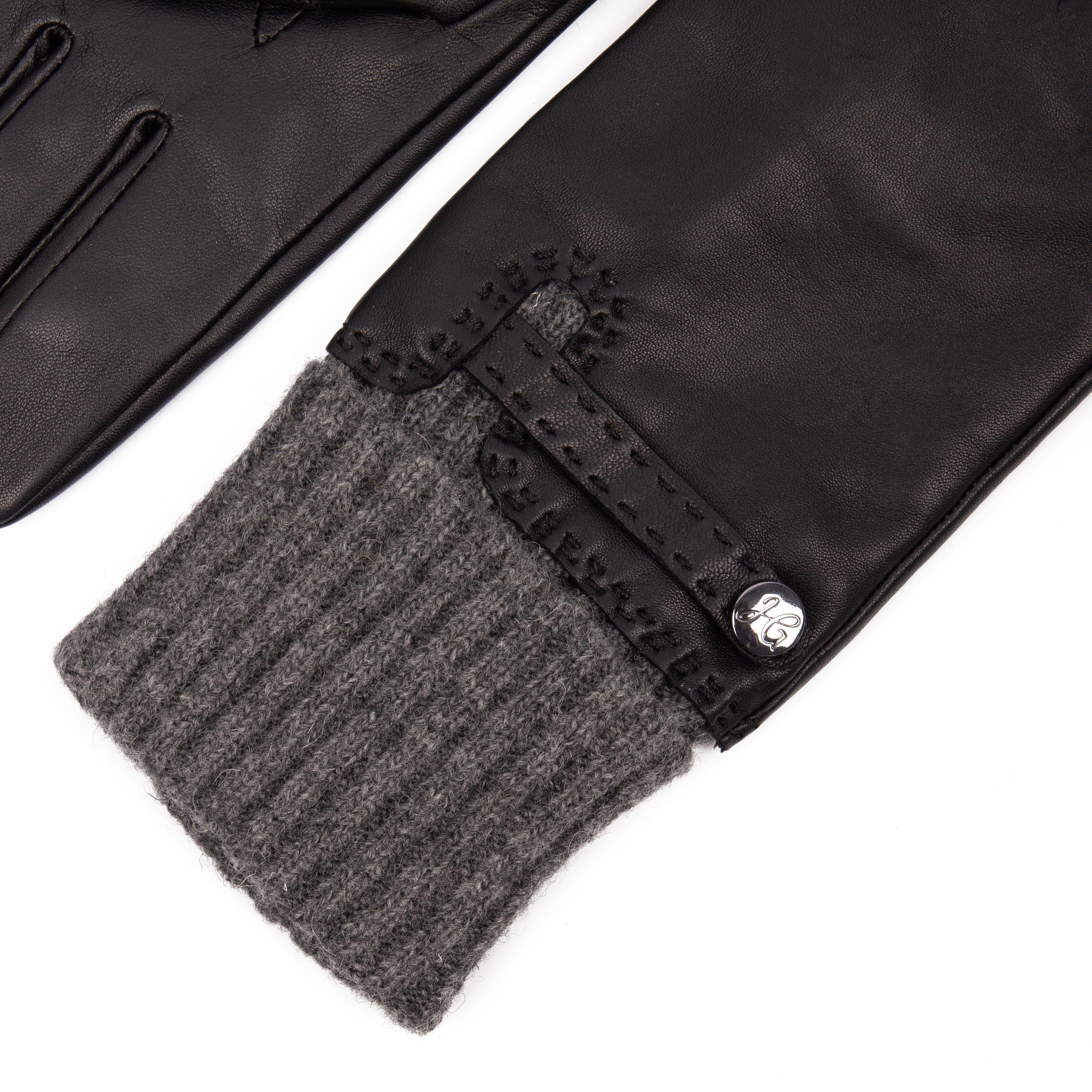 Hand Gewand by Weikert Lederhandschuhe Stella - Lammnappa Lederhandschuhe mit Touchscreen Funktion