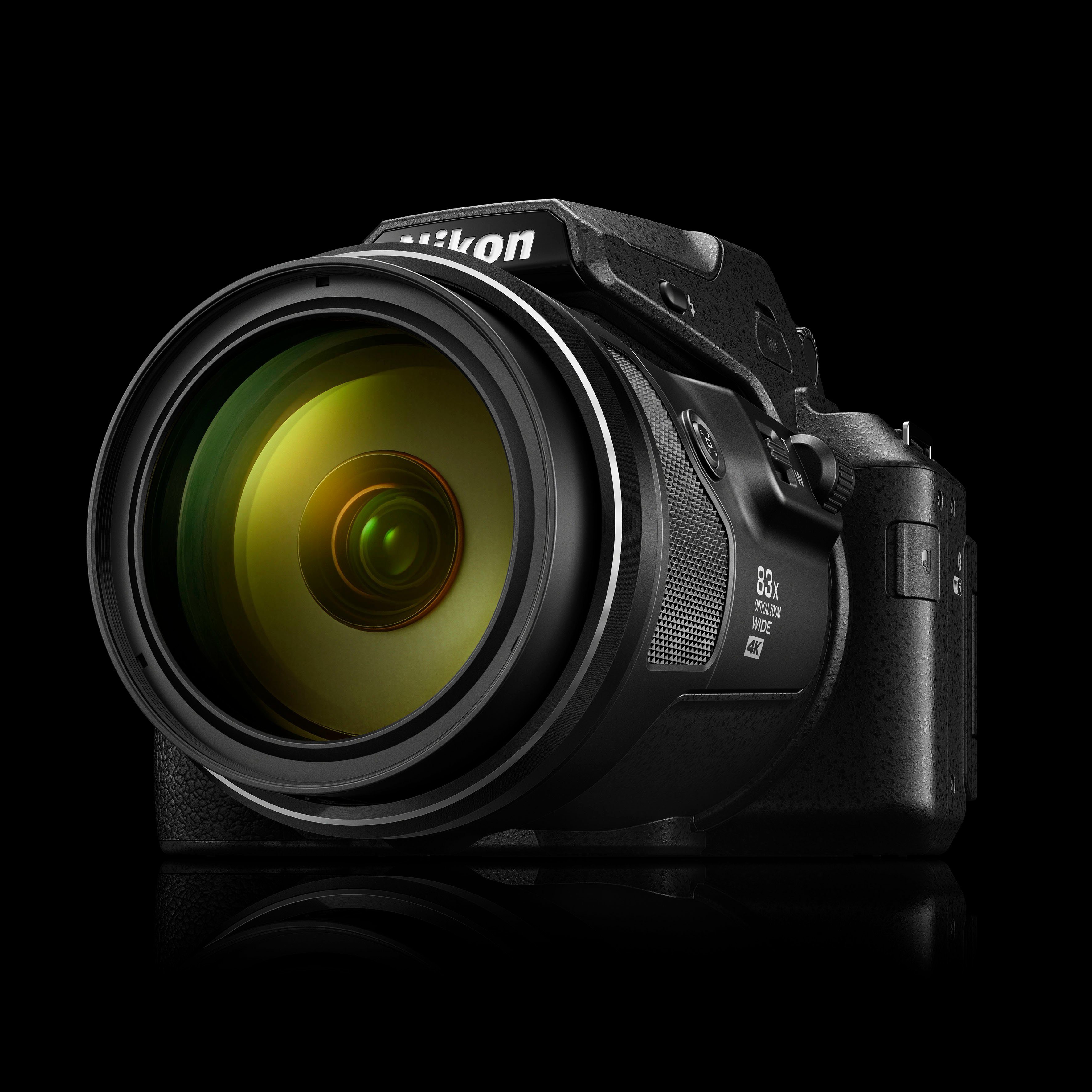 Nikon Coolpix opt. (16 Zoom, MP, Bridge-Kamera 83x Bluetooth, P950 WLAN (WiFi)