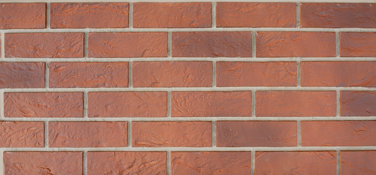 Modura Verkleidungspaneel ModuraWall Brick Platte 1130x44cm 10 St. 4,2 qm Klinker red, BxL: 44,00x112,50 cm, 0,50 qm, (Karton mit 10 Platten, 4,20 qm) Wandverkleidung mit 3-D-Effekt, problemlose Montage, Klinkeroptik