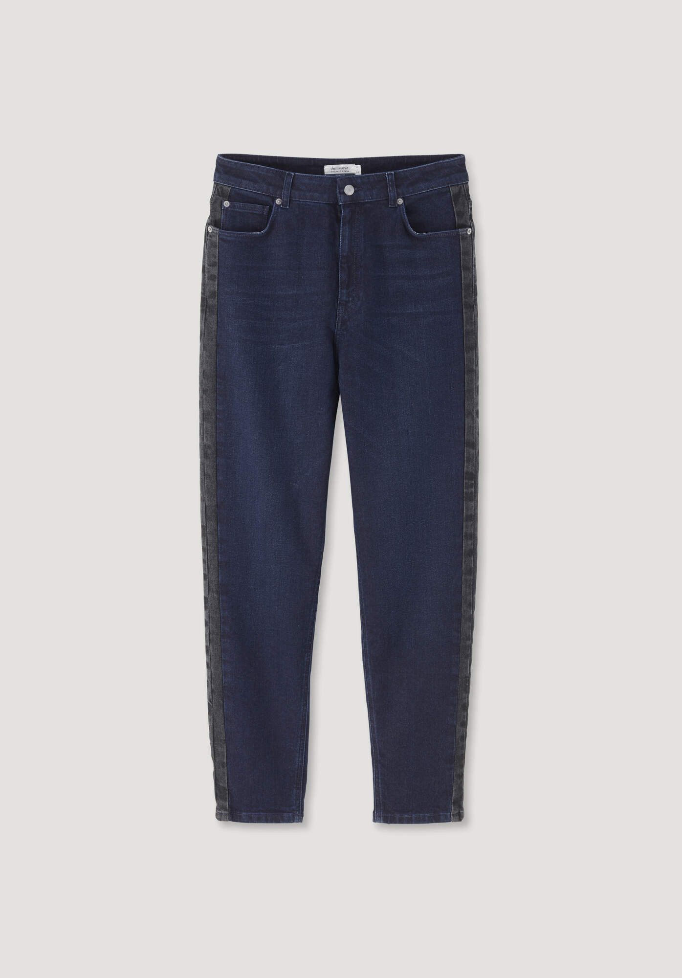 Hessnatur 5-Pocket-Jeans Mid Rise Barrel Leg aus Bio-Denim (1-tlg)