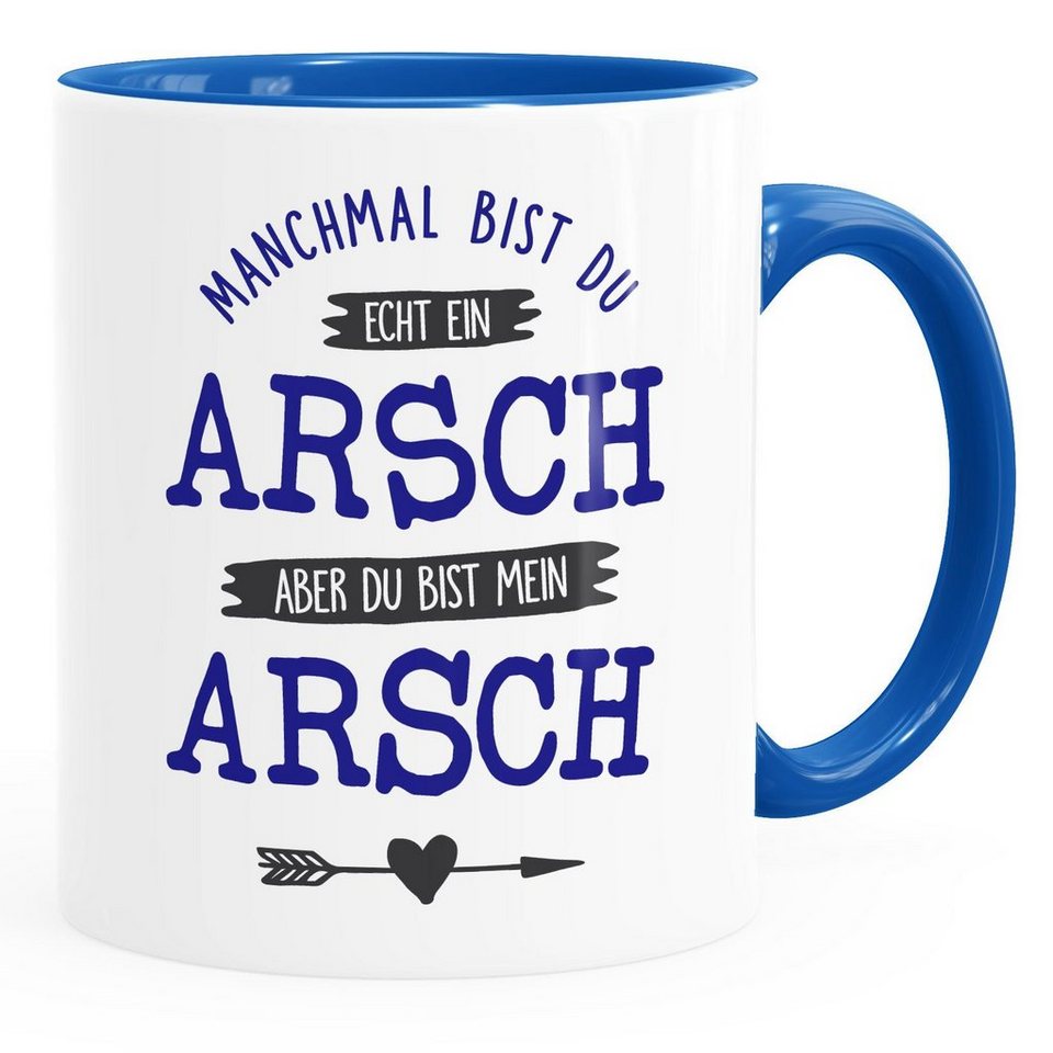 Moonworks Tasse Kaffee Tasse Spruch Manchmal Bist Du Echt Ein Arsch Geschenk Liebe Liebeserklarung Ironisch Moonworks Online Kaufen Otto