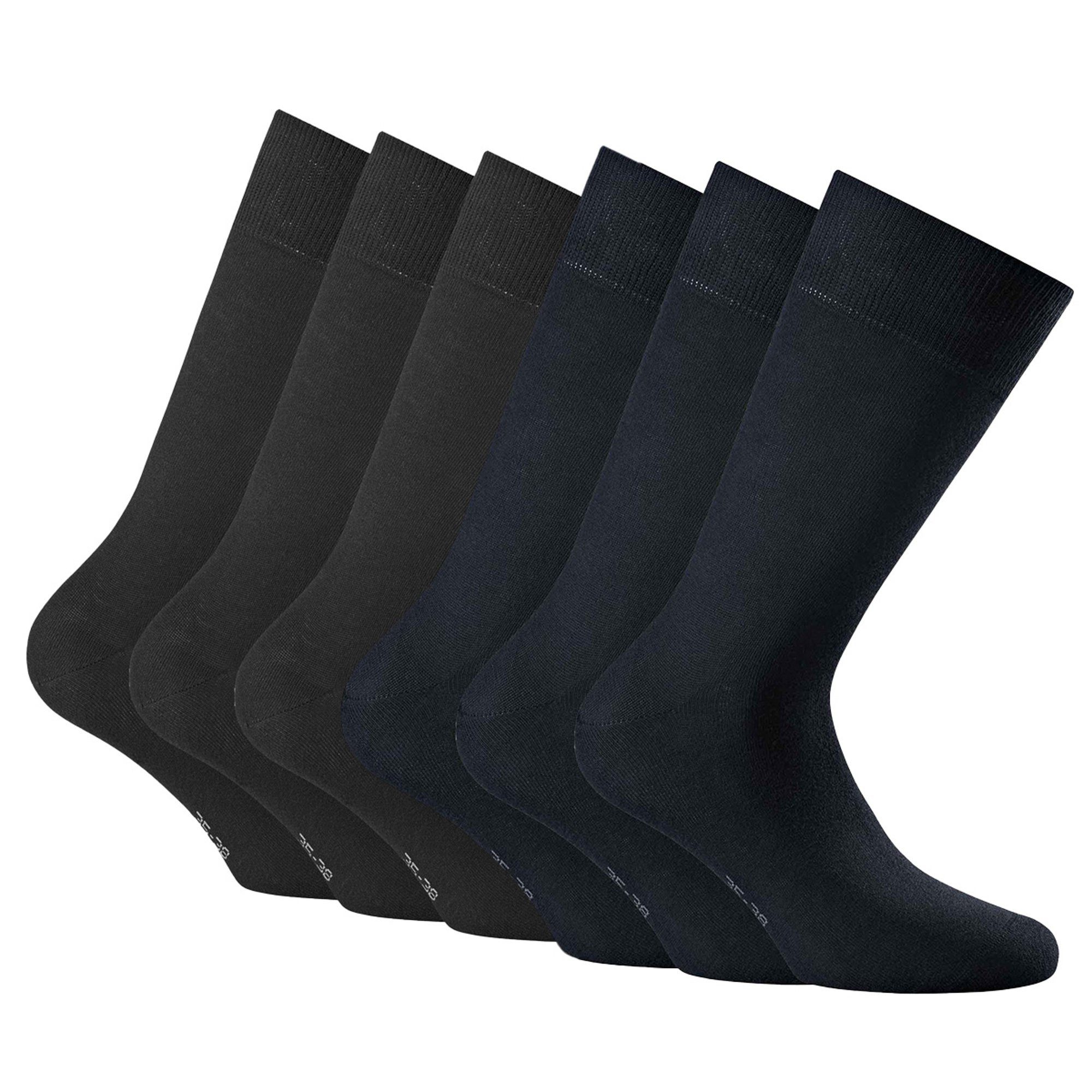 Kurzsocken Unisex Socken 6er Pack Baumwolle