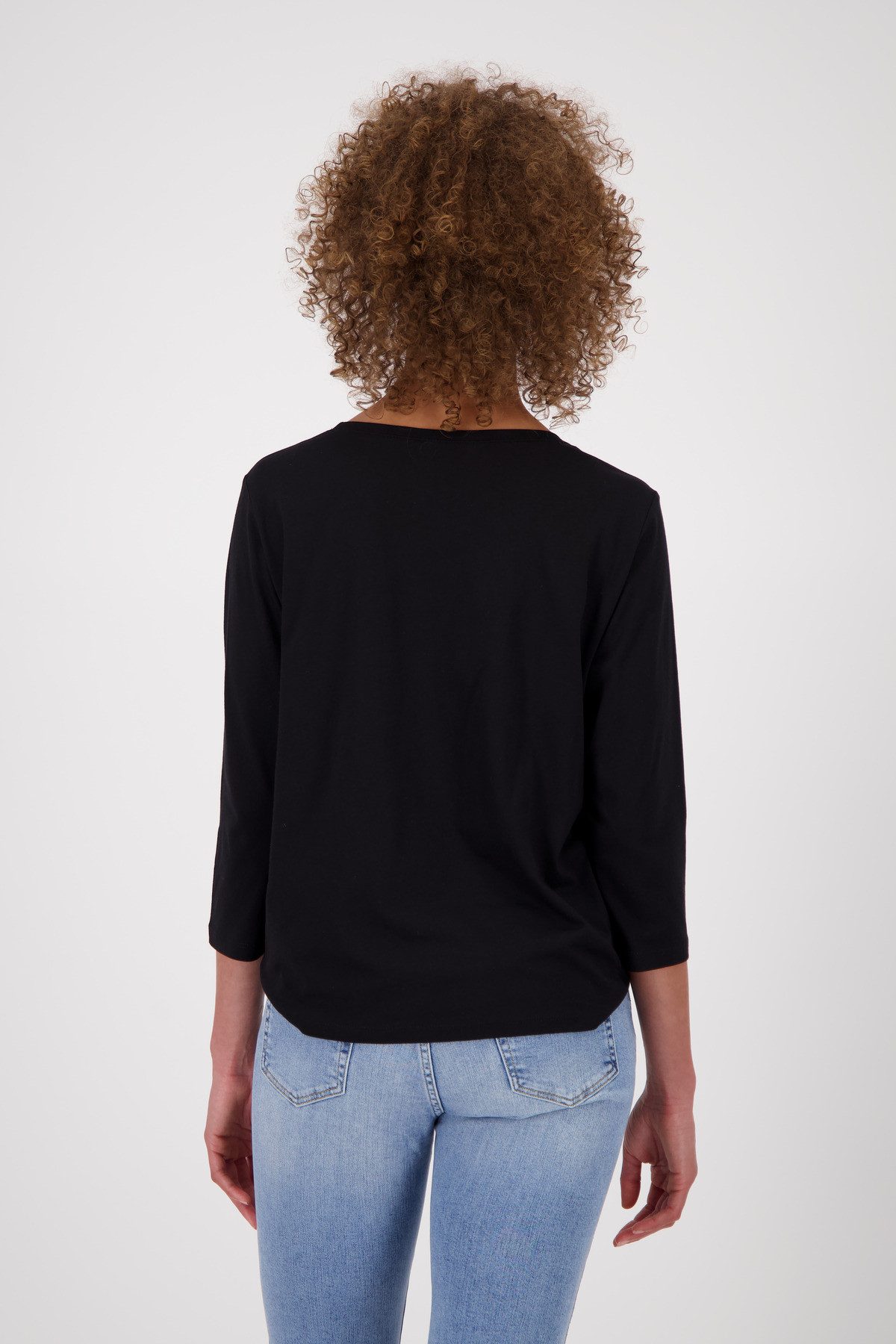 Monari Langarmshirt Shirt Basic Schmuck Mit günstig online kaufen