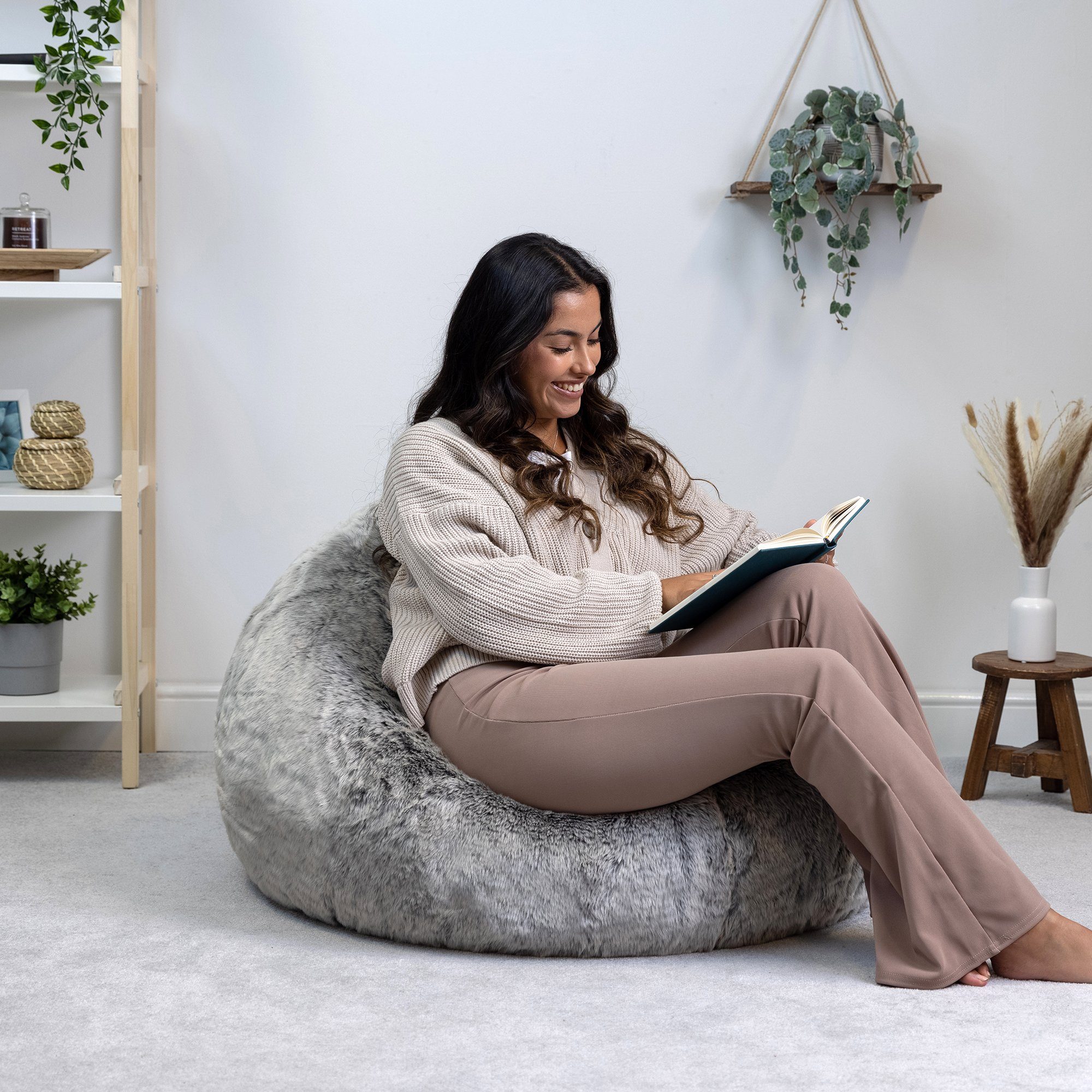 icon Sitzsack Klassischer Sitzsack Flauschig aus günstig online kaufen