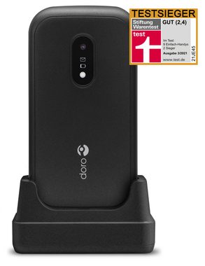 Doro 6040 schwarz Seniorenhandy (7,11 cm/2,8 Zoll, 3 MP Kamera, Notruftaste, Hörgerätekompatibel)
