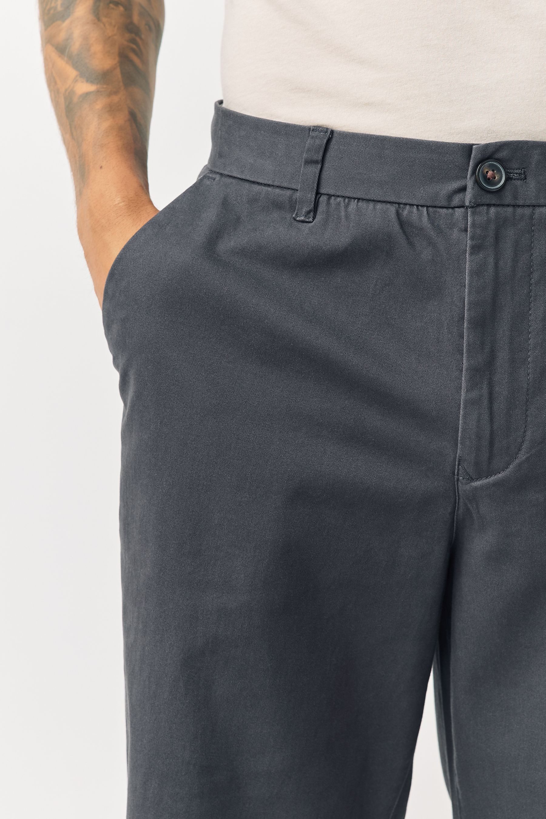 Next Chinohose Relaxed Fit Stretch-Chinohose (1-tlg)