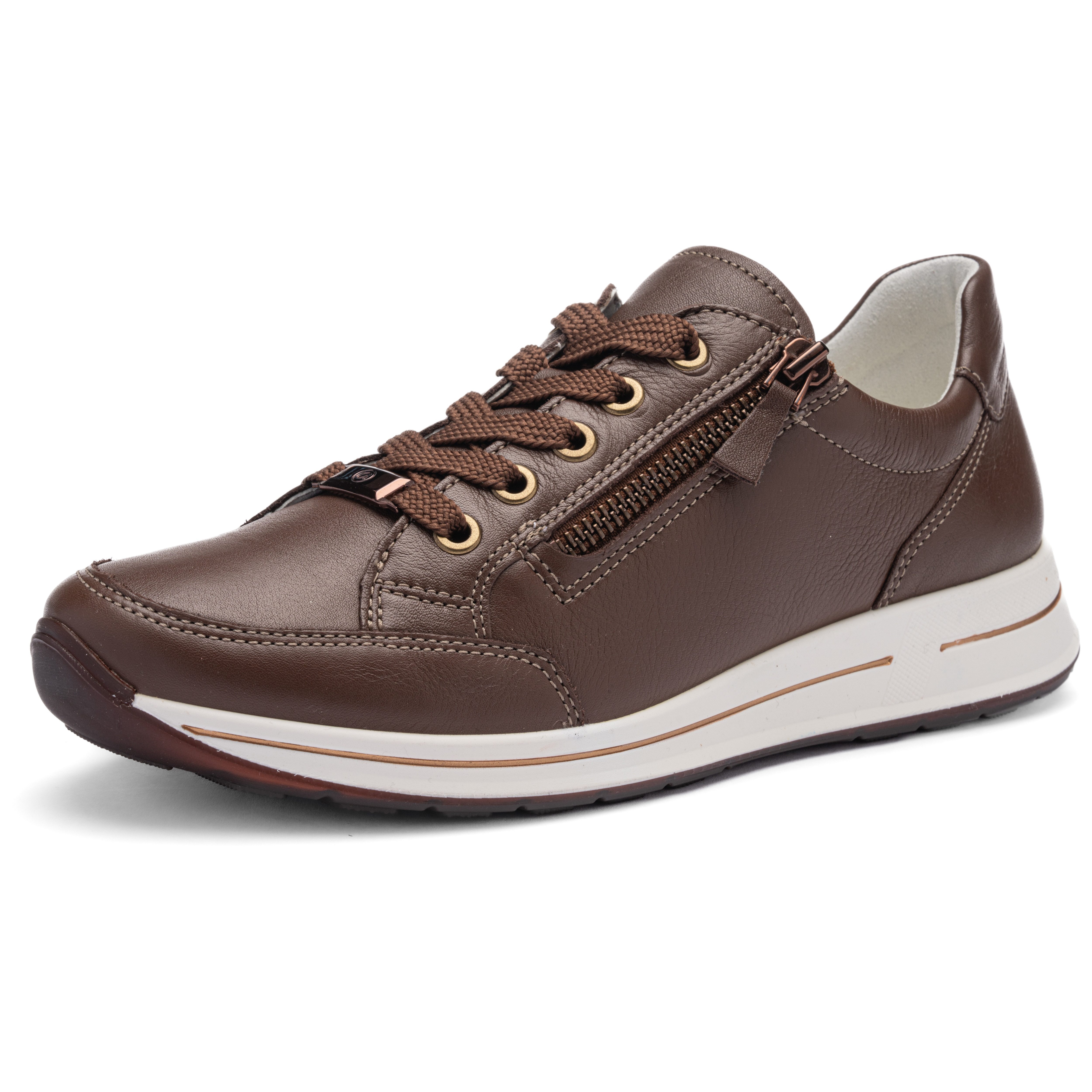 Ara OSAKA Keilsneaker Freizeitschuh, Halbschuh, Schnürer in Komfortweite H (sehr weit)