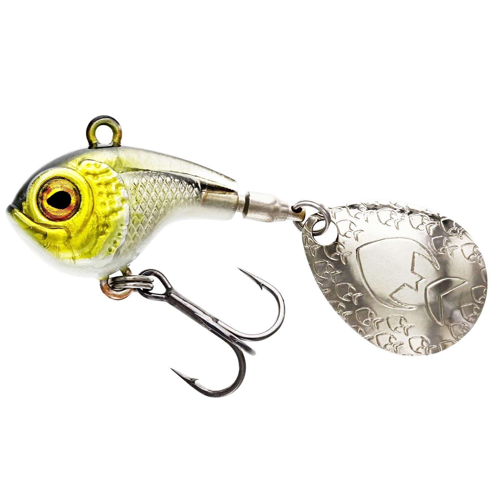 Westin Fishing Jig 2,6cm Kunstköder, Headlight Spinner Spin Westin 8g Jig bleifrei Dropbite Tail