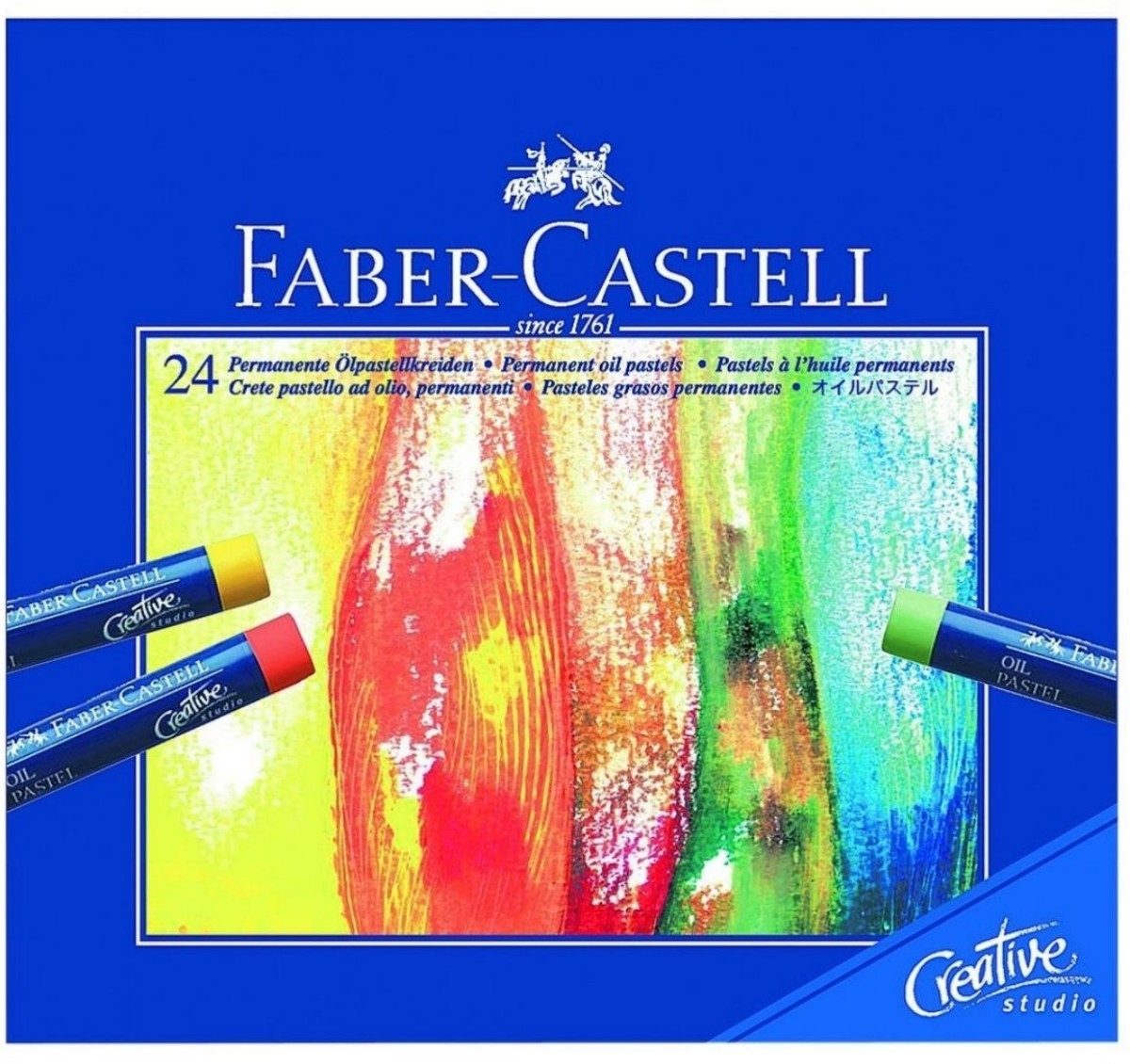 Faber-Castell Maltuch Ölpastellkreiden Studio Qualität VE=24 Stück