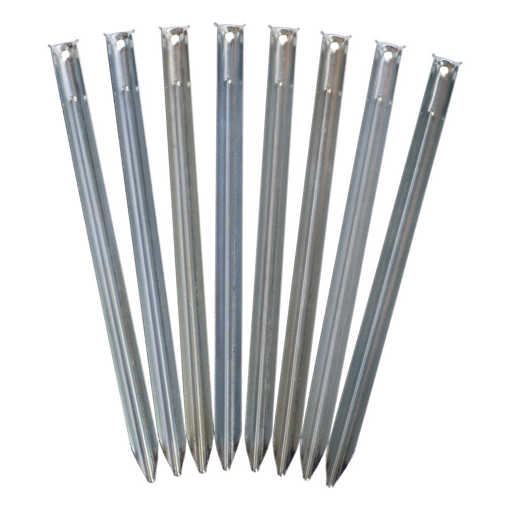 outdoorer Zelthering Sandfortress 30 cm, 8er-Set, V-Profil, für Sandböden