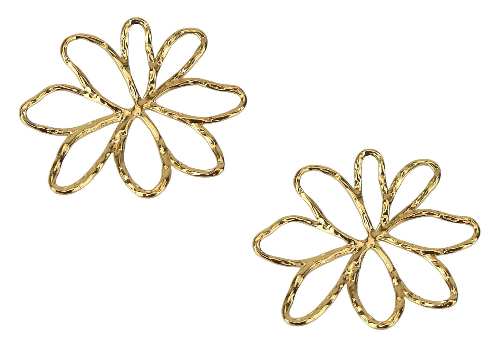 Ella Jonte Paar Ohrstecker, Blume gold günstig online kaufen