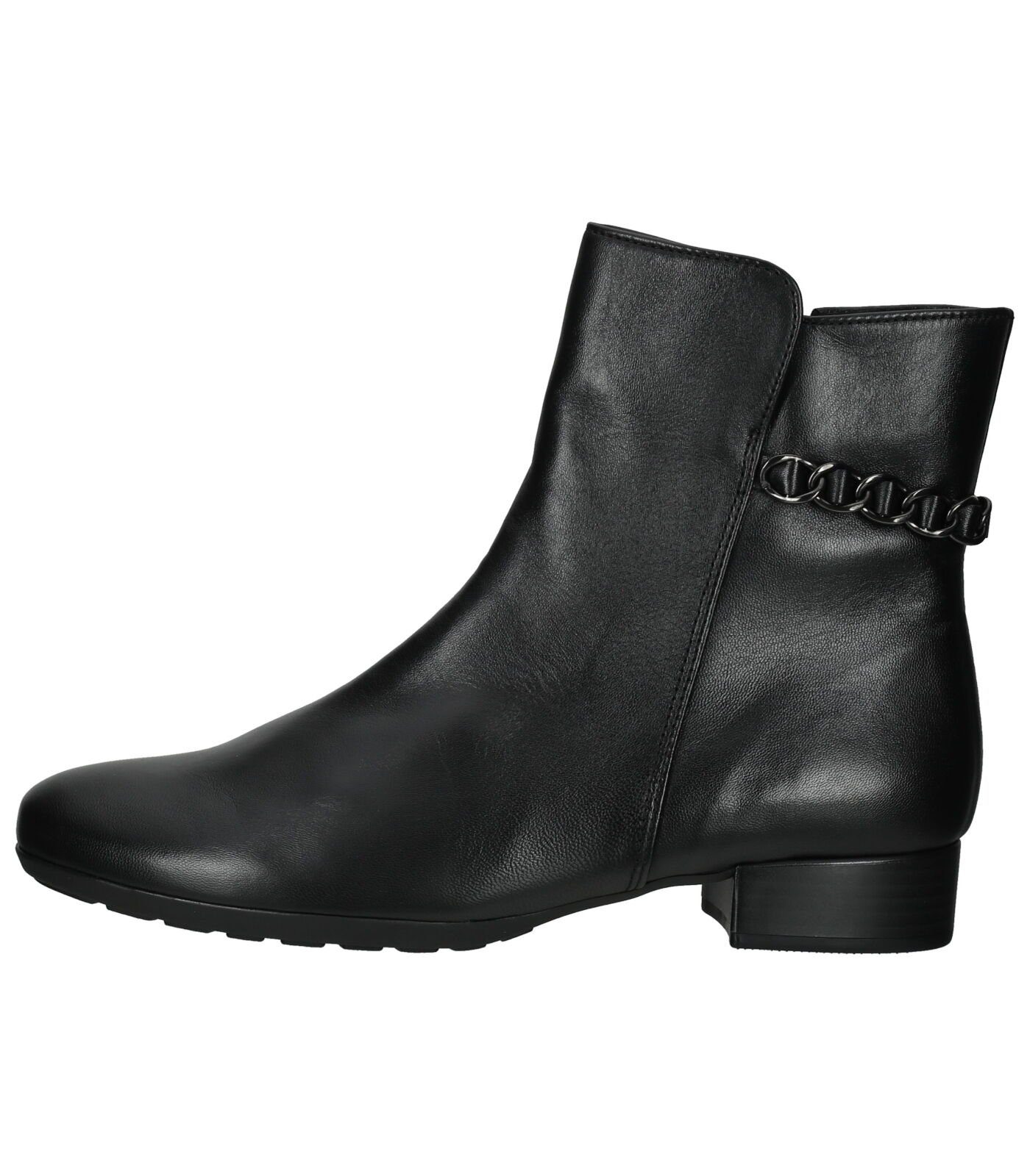 Stiefelette Nappaleder Gabor schwarz Stiefelette