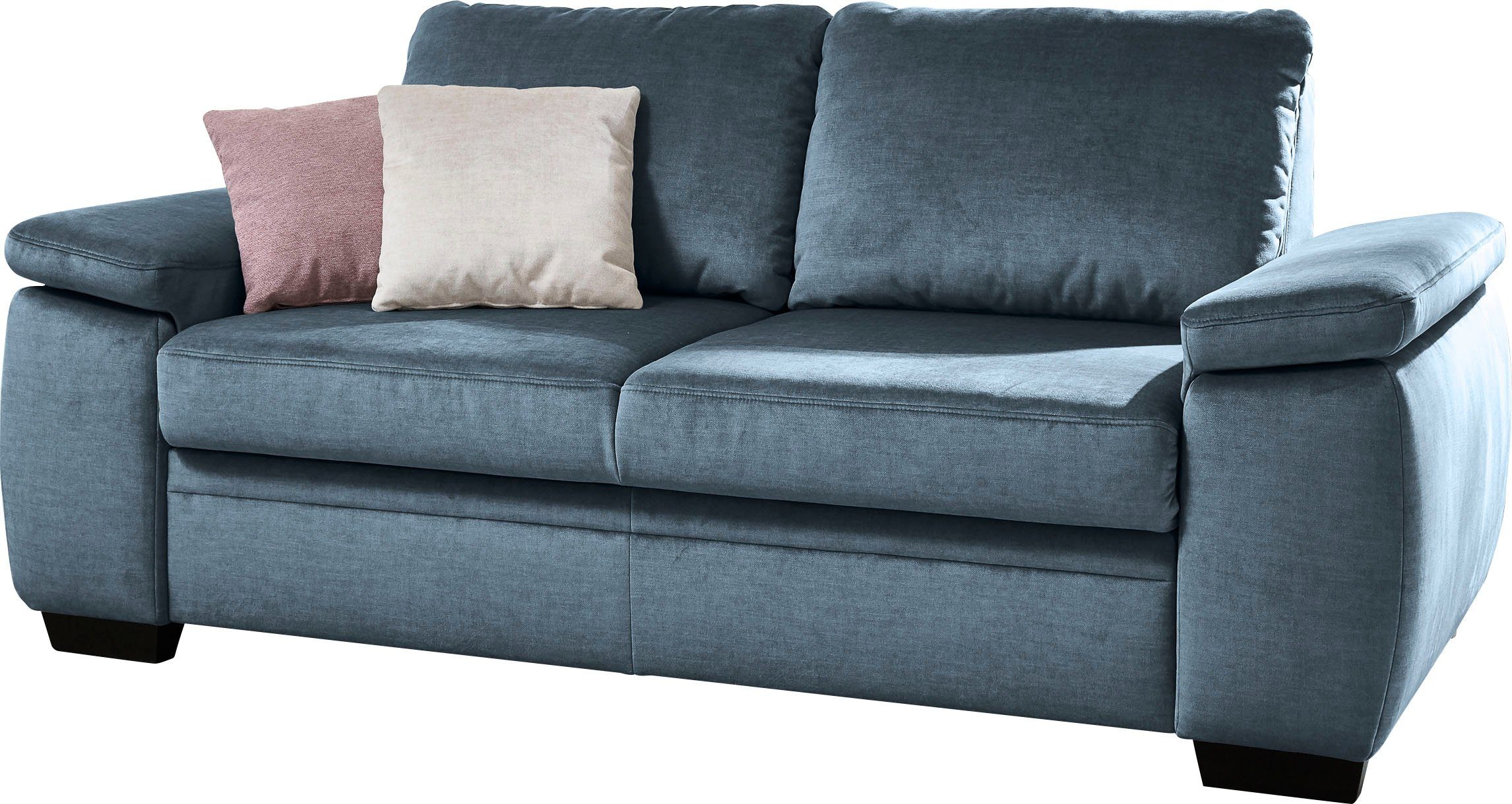 Die PlanBar Schlafsofa MP-PD19021, mit Längsschläferfunktion 140x210 cm marine