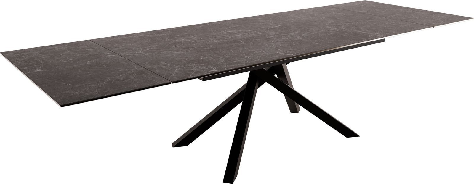 DELIFE Esstisch Edge, Keramik Laminam®Nero Greco günstig online kaufen