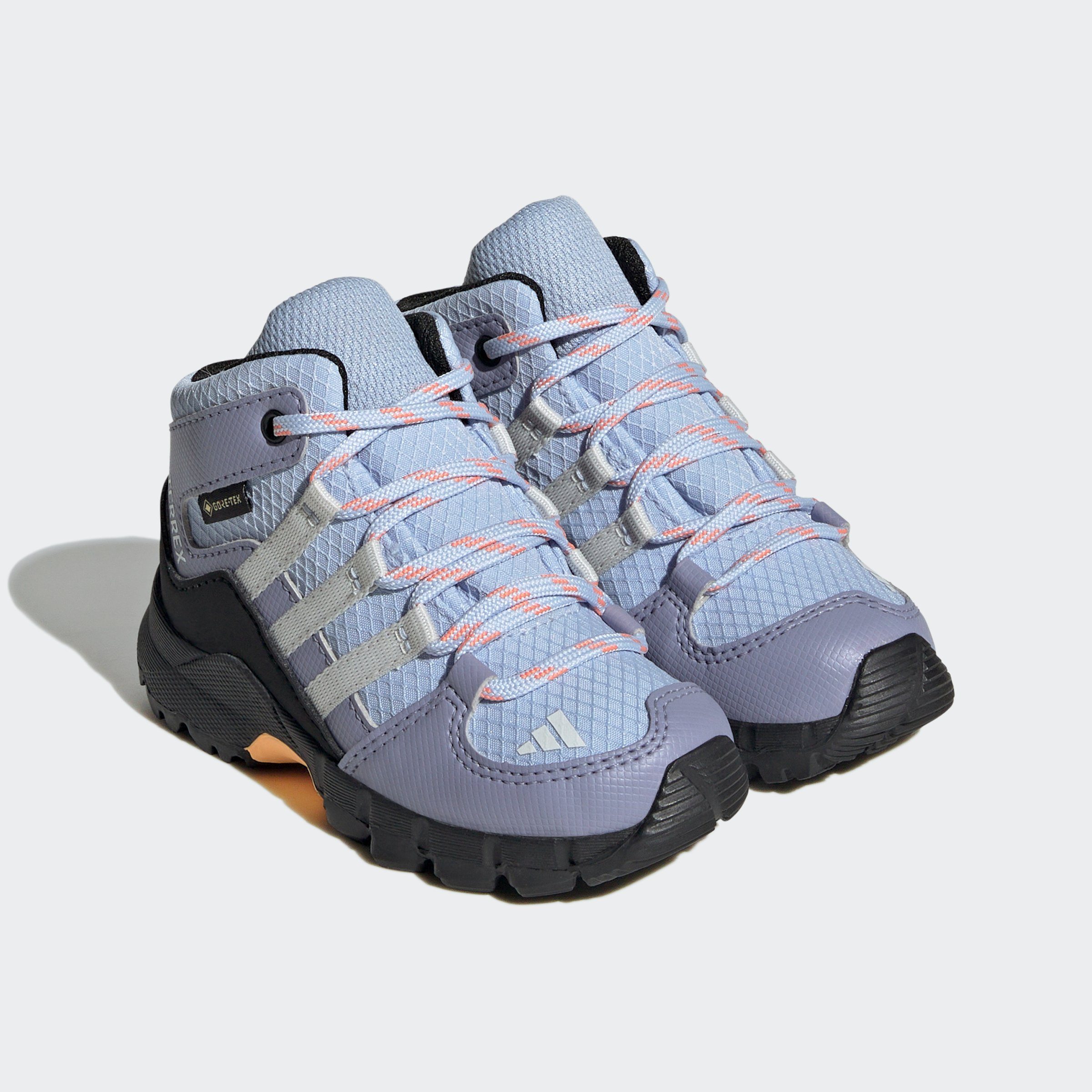 adidas TERREX TERREX MID GORE-TEX Wanderschuh wasserdicht Blue Dawn / Grey One / Solar Gold