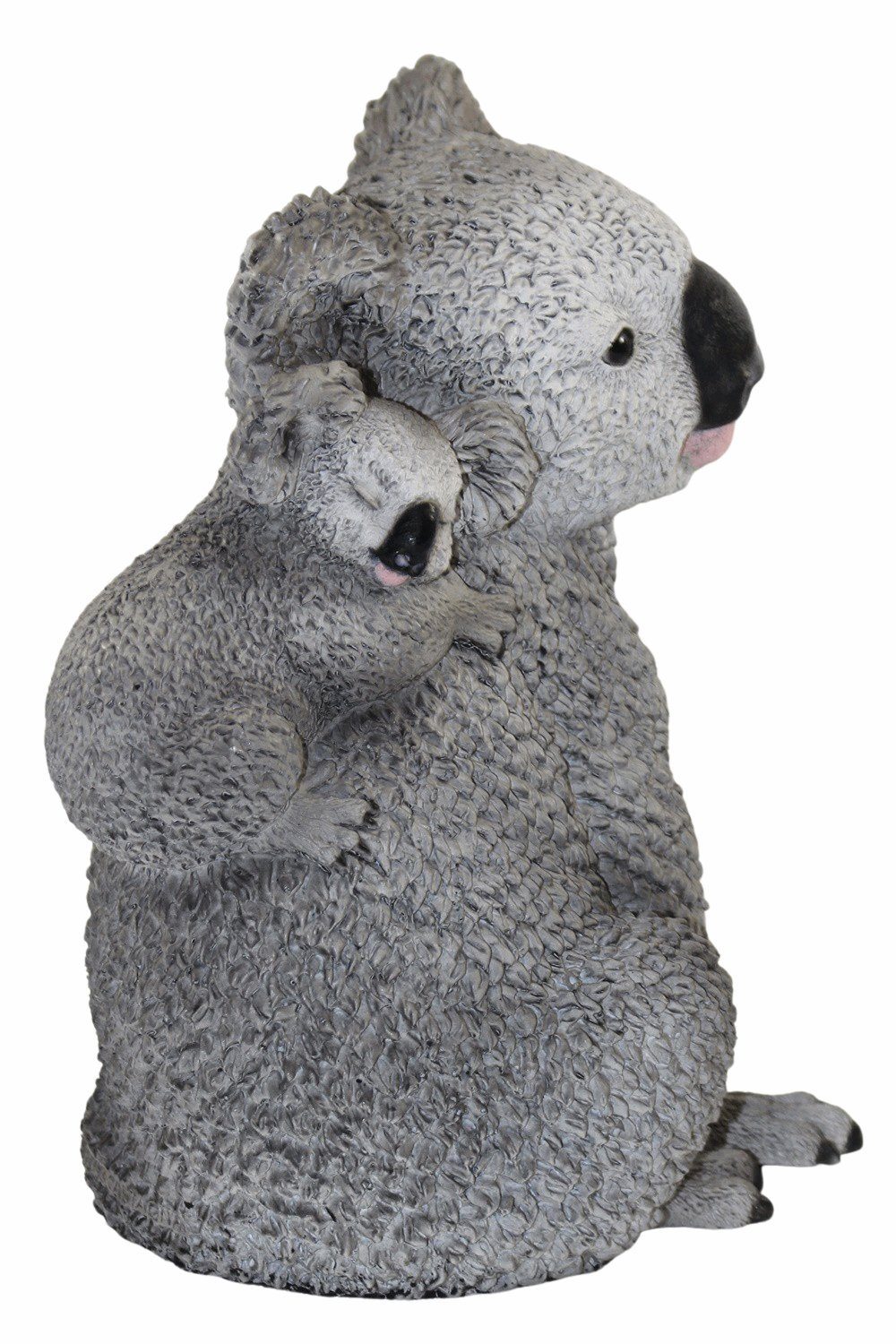 aus Kollektion Resin Koalafigur Baby Dekofigur Koalabär Koala Tierfigur Castagna dem auf Castagna cm 23 Rücken H mit