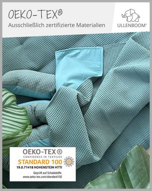 Babydecke Babydecke Salbeigrün 70x100 cm als Kinderwagendecke & Spieldecke (Made in EU), ULLENBOOM ®, Aus hochwertiger Baumwolle, Made in EU, Design: Uni