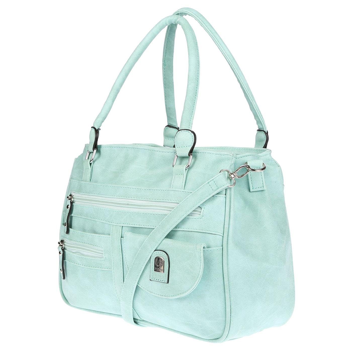 Christian Wippermann Henkeltasche Große Damen Tasche Umhängetasche Schultertasche (1 tlg), Henkeltasche