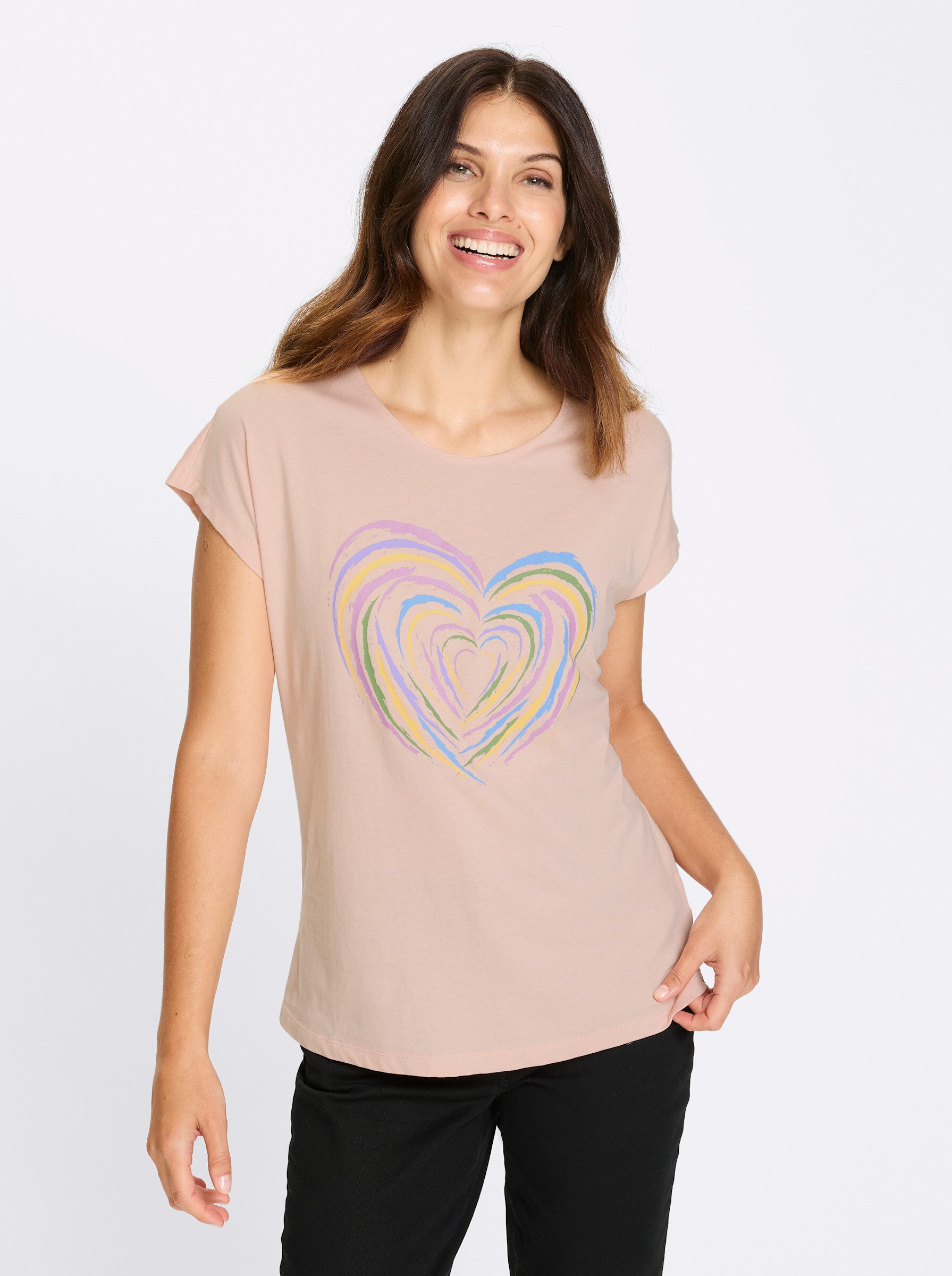 T-Shirt Kurzarm-Shirt Extra kurz