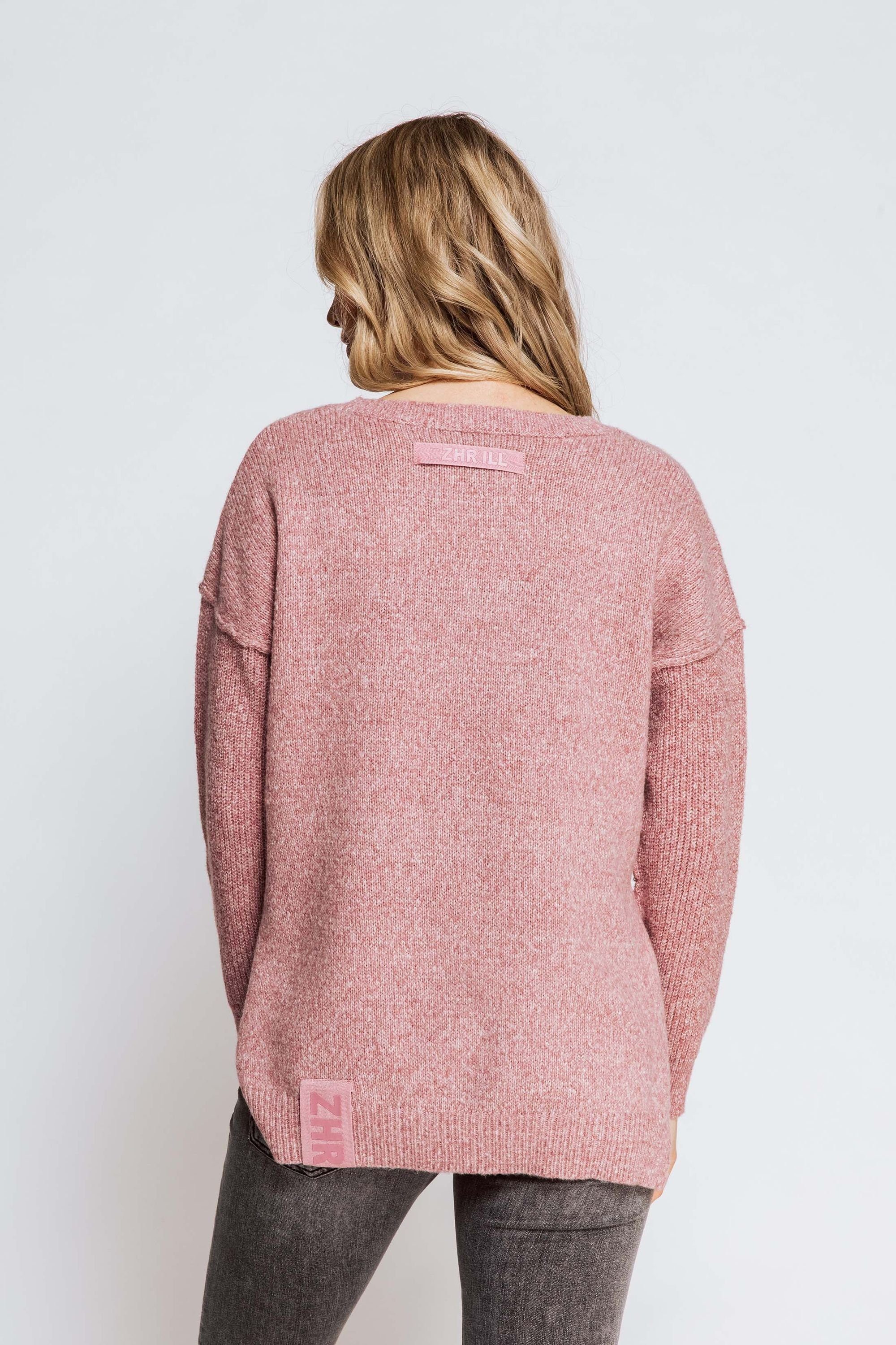 Pullover Sweatshirt Zhrill Rose (0-tlg) KIERA