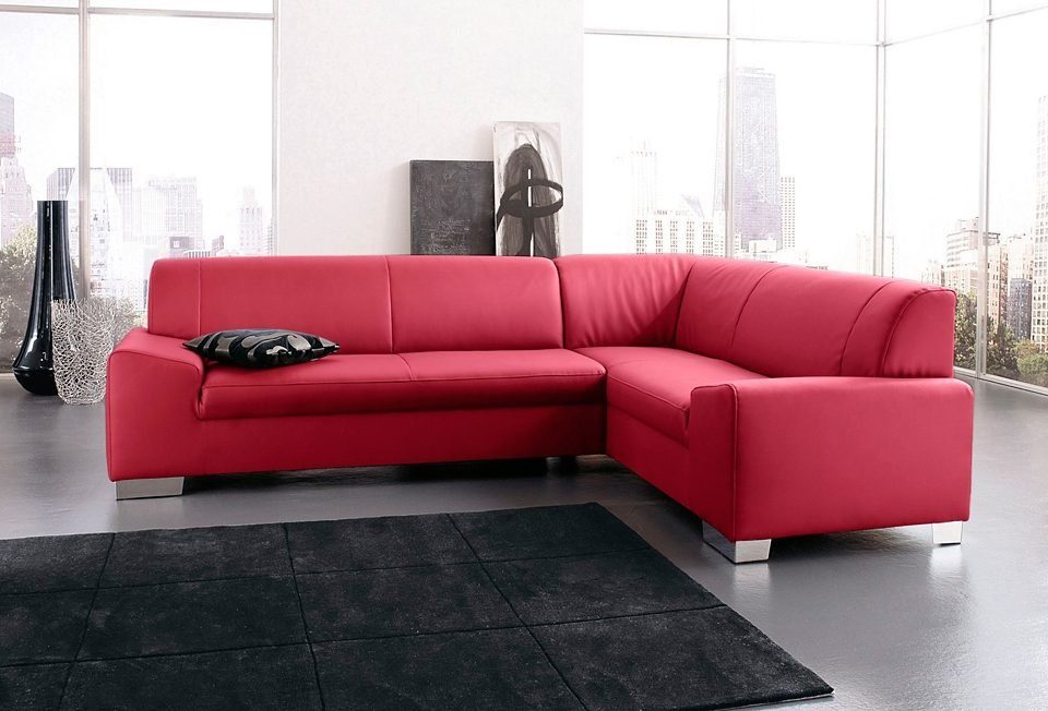 DOMO collection Ecksofa Alisson, zeitlose Optik, günstig online kaufen
