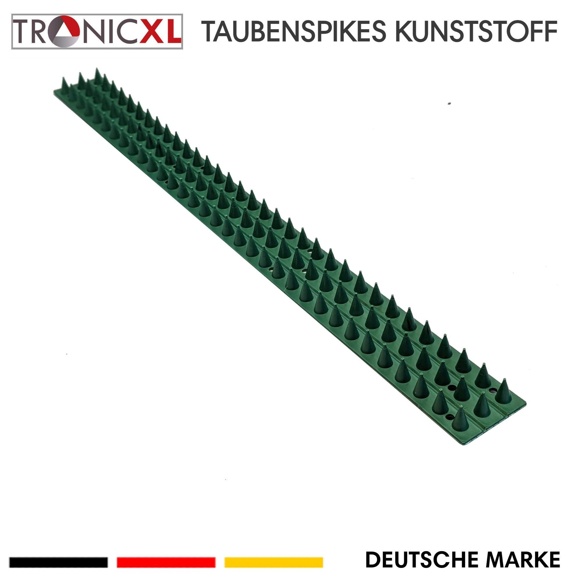 Taubenspikes 1 GRÜN Taubenspike Taubenabwehr Vogelabwehr vogelschreck Taubenschreck