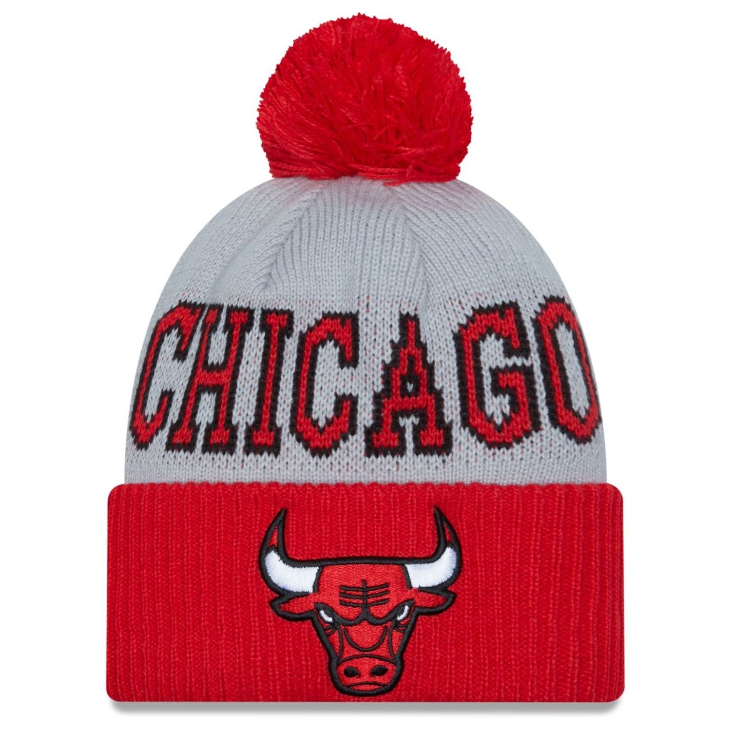 New Bobble OFF TIP NBA Bulls Era Fleecemütze Chicago