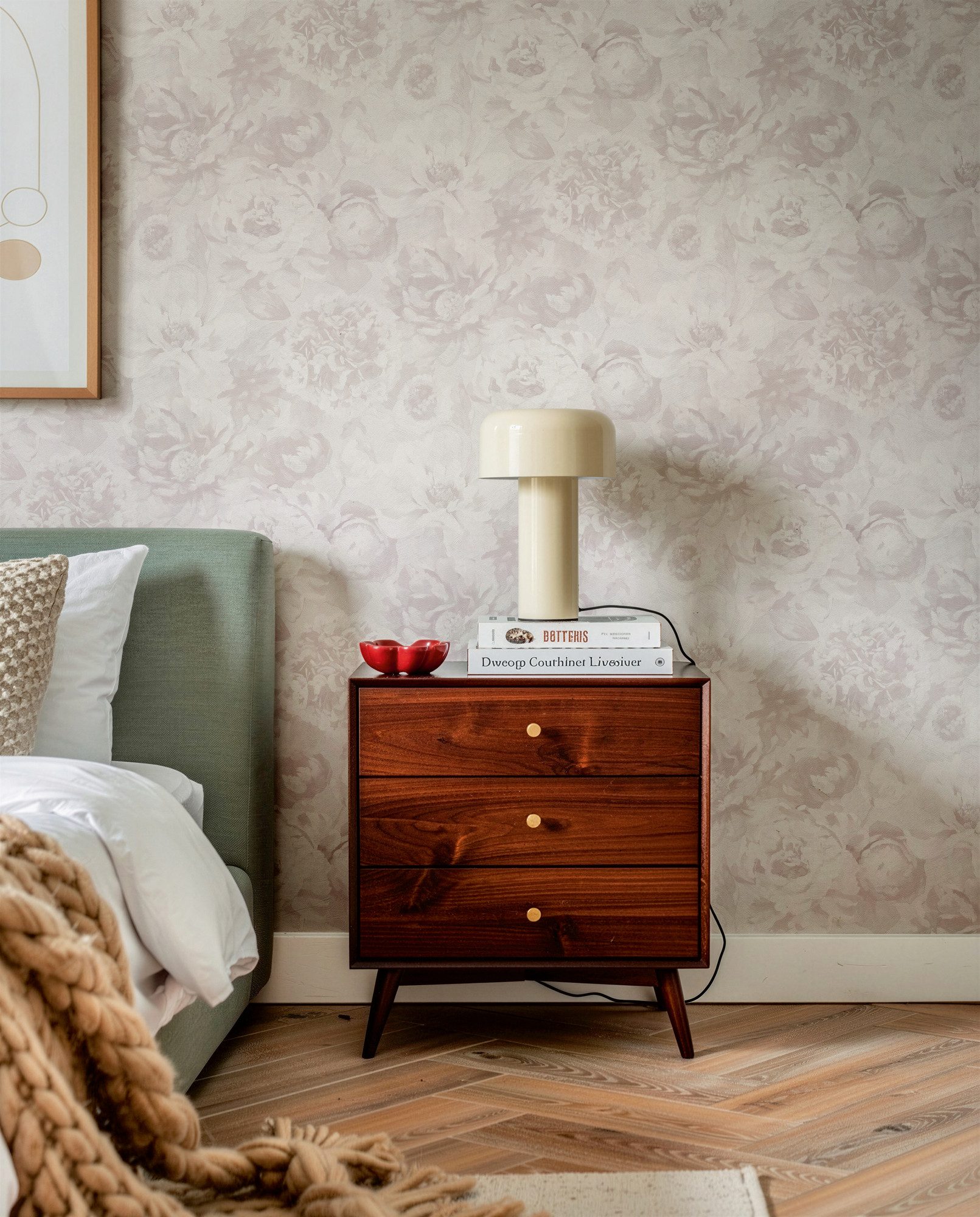 A.S. Création Vliestapete Trend Spectrum Peony – Opulente Pfingstrosen Vliestapete, strukturiert, floral, leicht glänzend, geblümt, (1 St), Opulente Pfingstrosen mit lebendiger Farbwirkung und Struktur